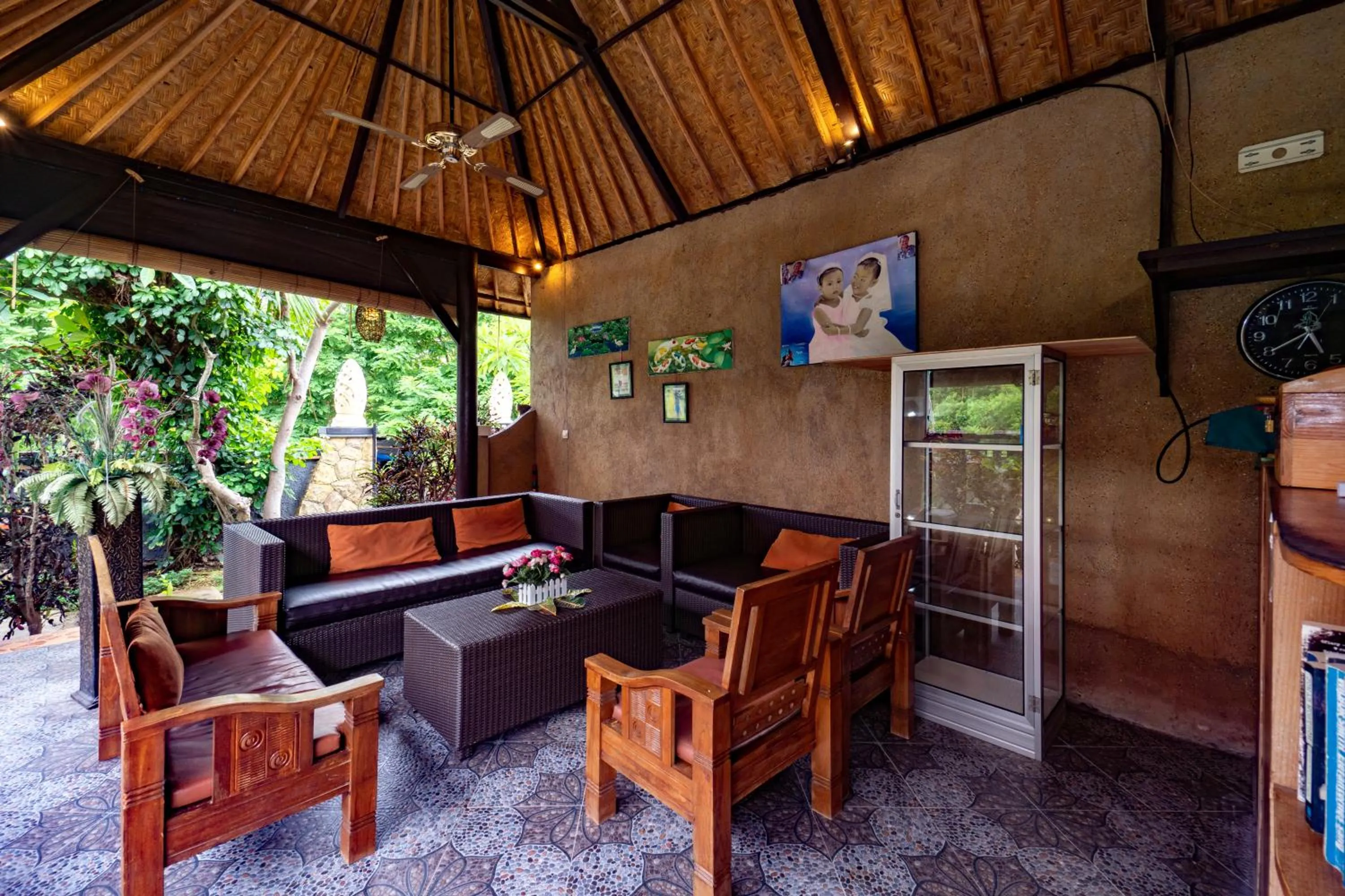 Living room in Sedok Jineng Villa Lembongan