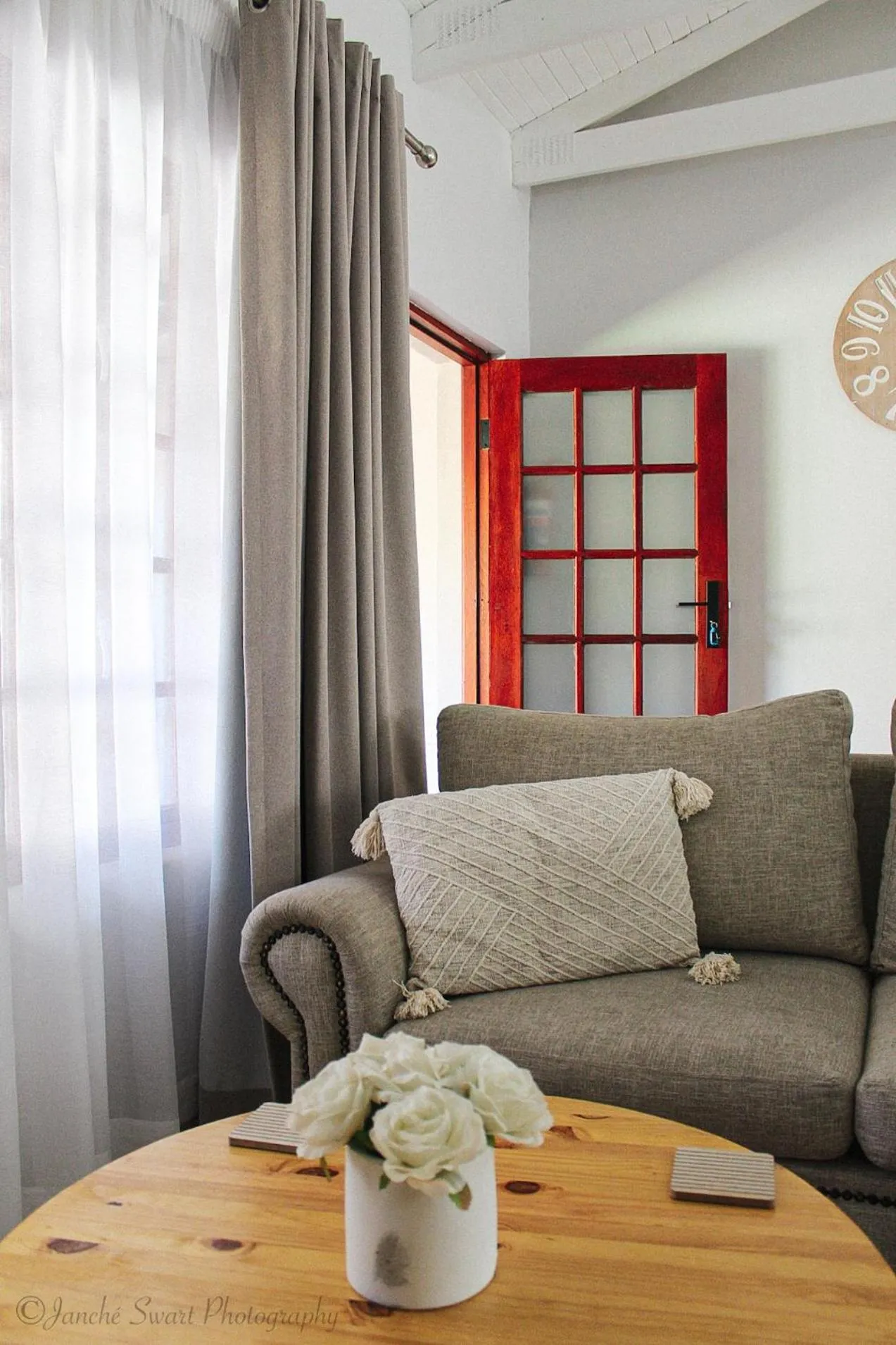 Seating area in Modern Farm