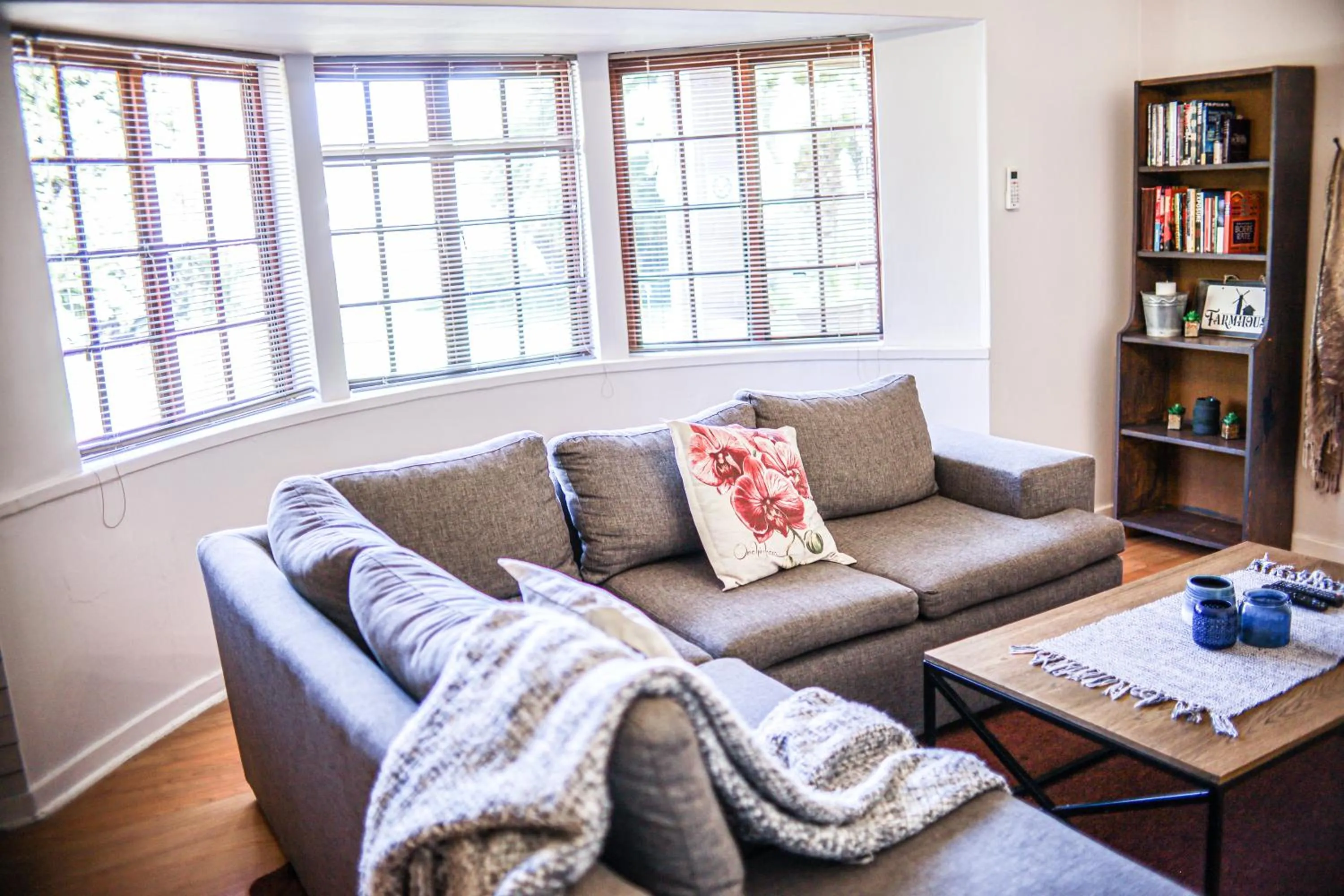 Seating area in Modern Farm