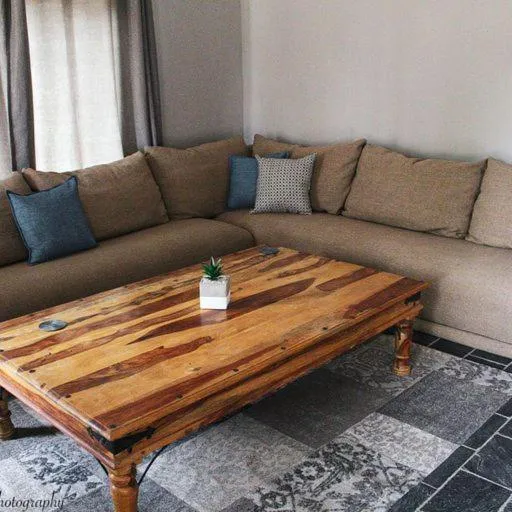 Seating area in Modern Farm