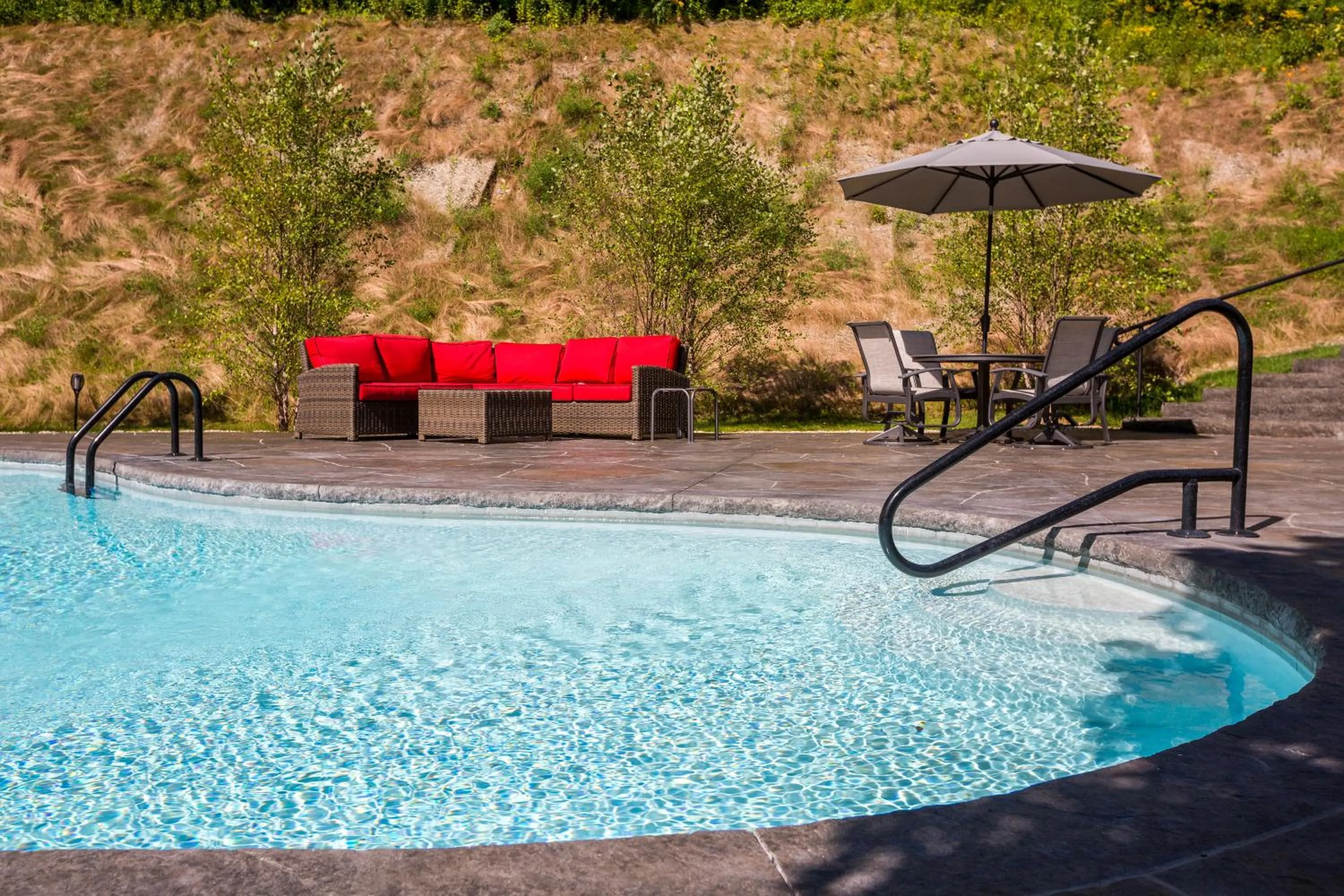 Swimming pool in The Barnstead Inn