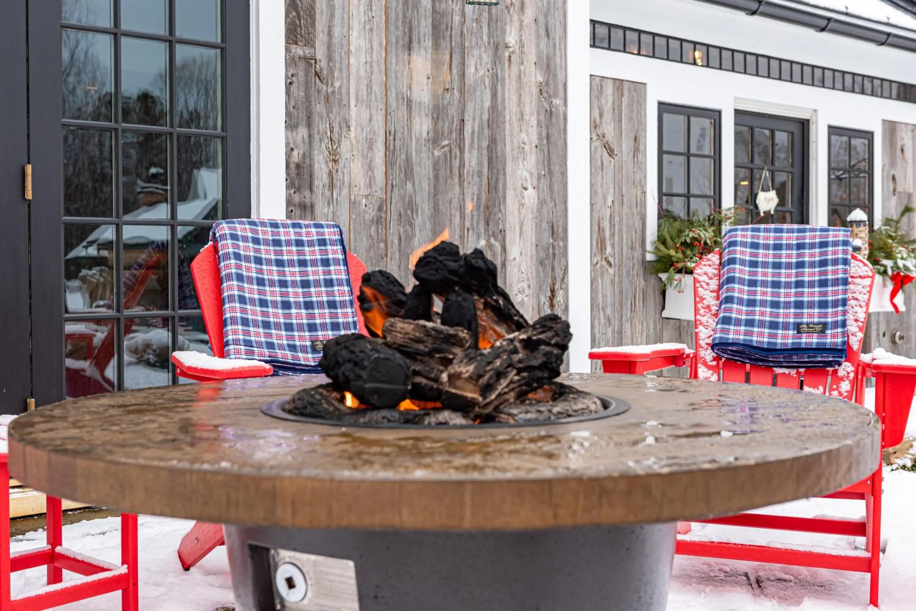 Patio in The Barnstead Inn