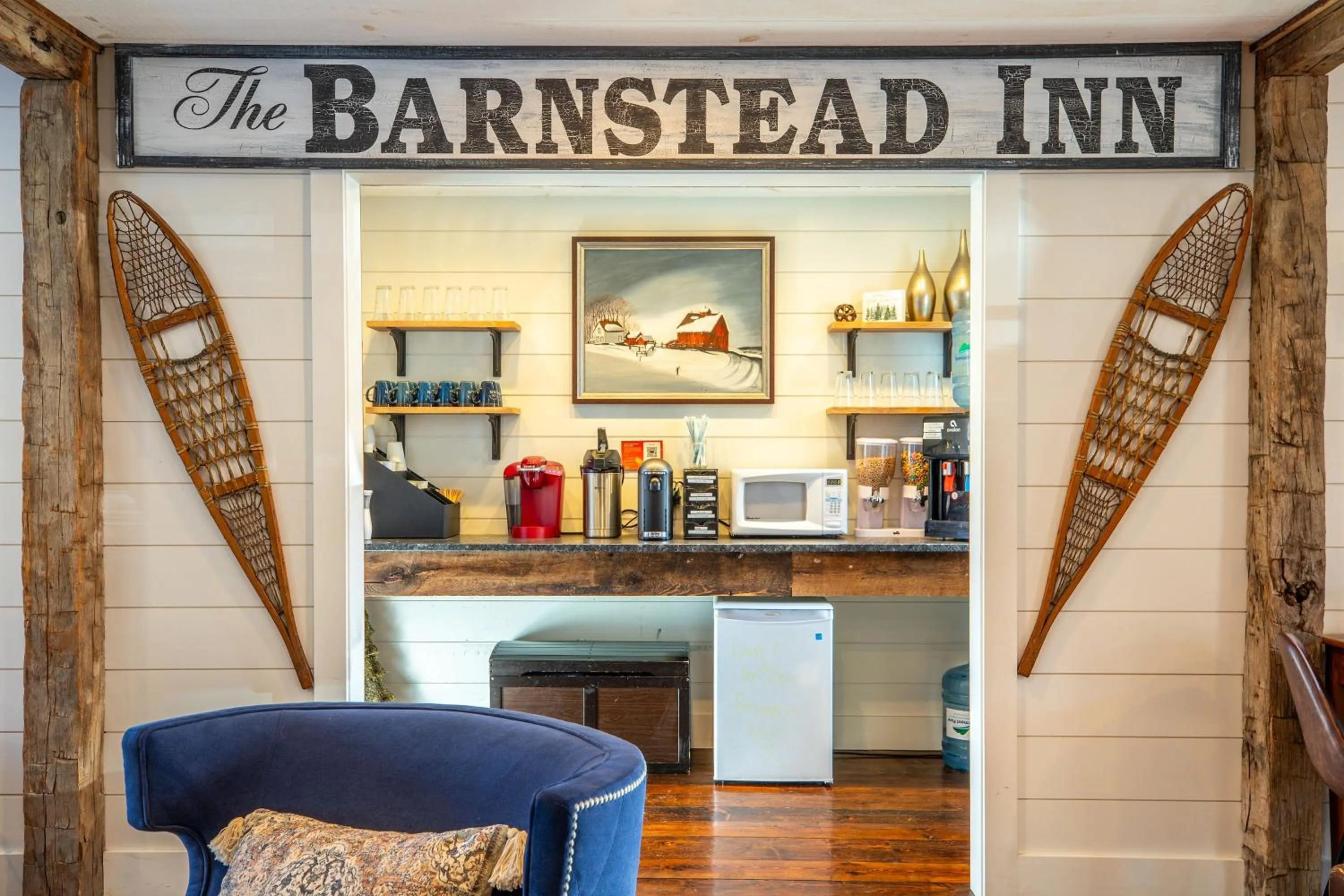 Coffee/tea facilities in The Barnstead Inn