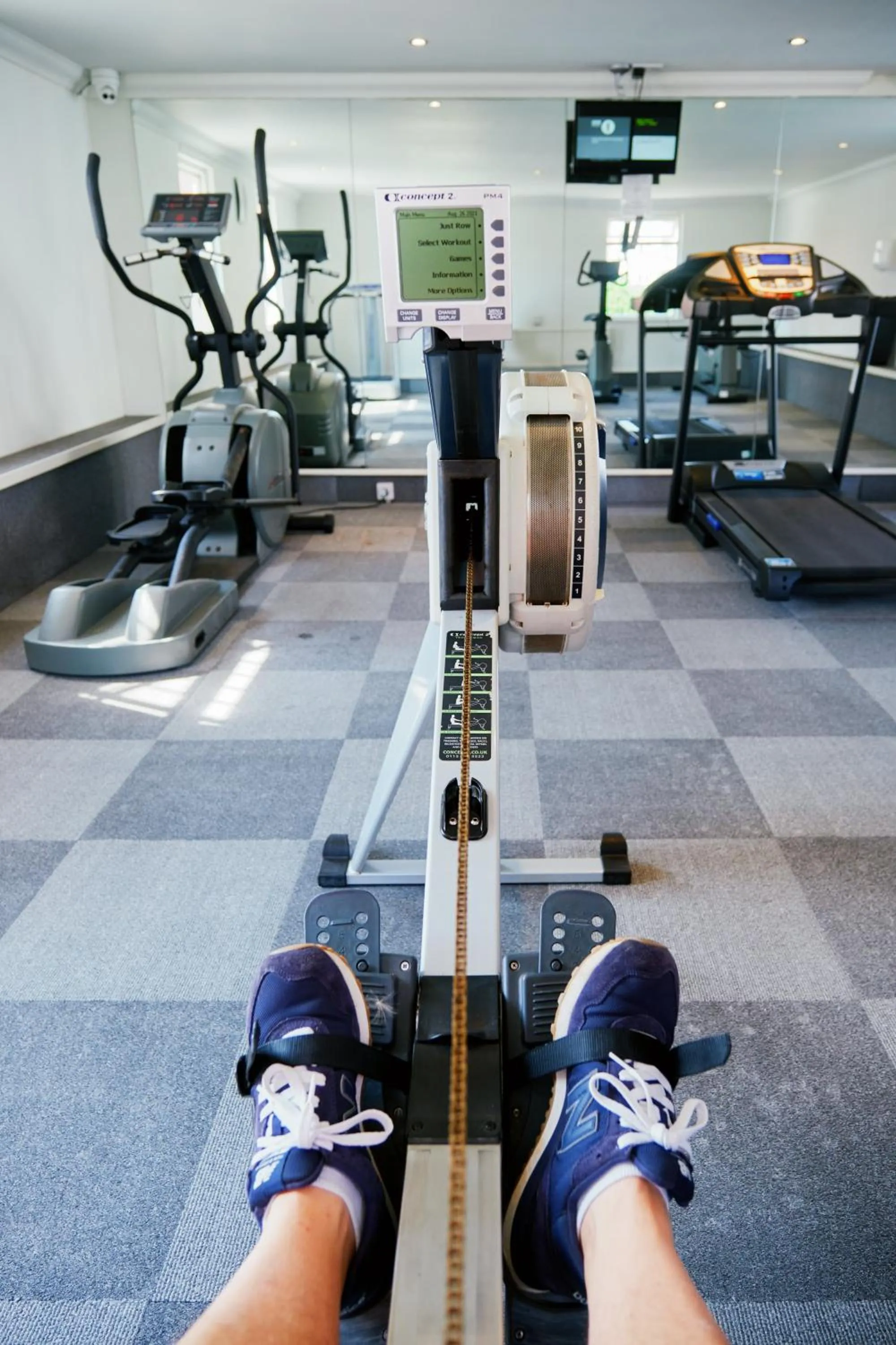 Fitness centre/facilities in The Kilbirnie Hotel