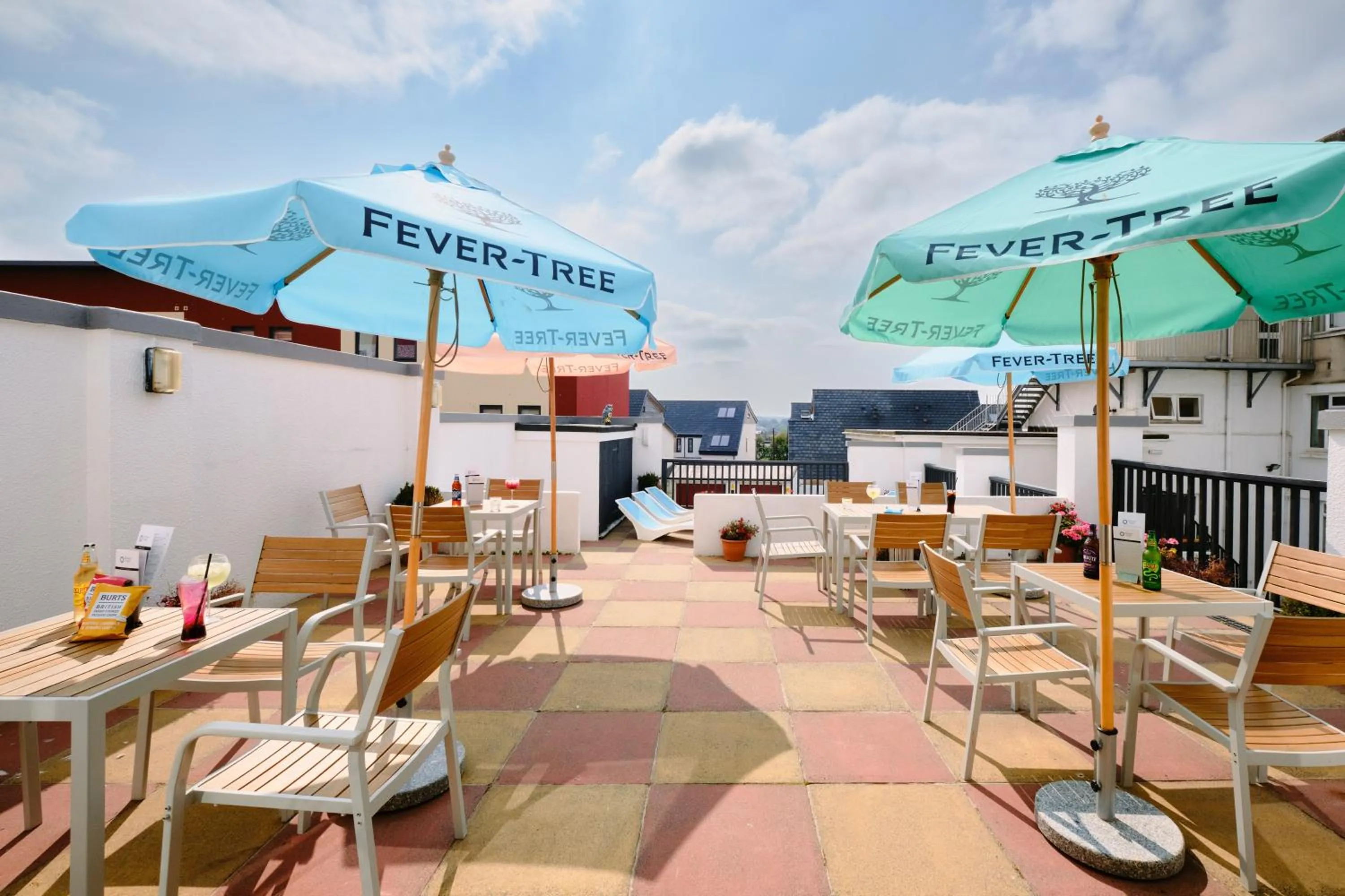 Patio in The Kilbirnie Hotel