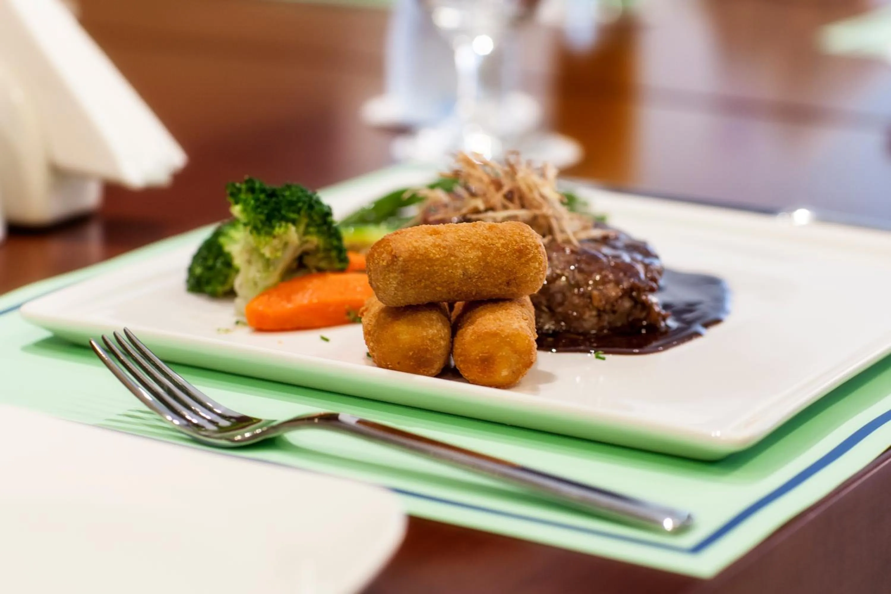 Food close-up in Holiday Bahrain Hotel