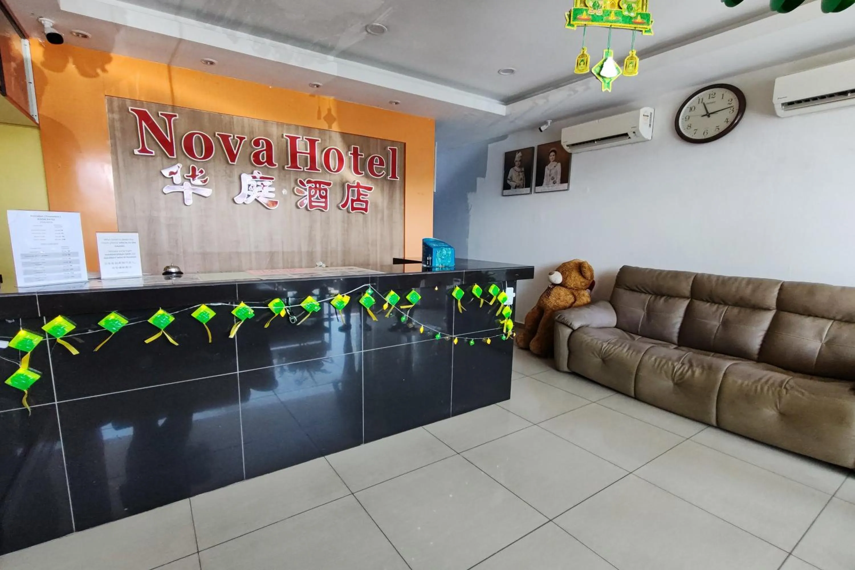Lobby or reception in Nova Hotel, Ipoh Tambun