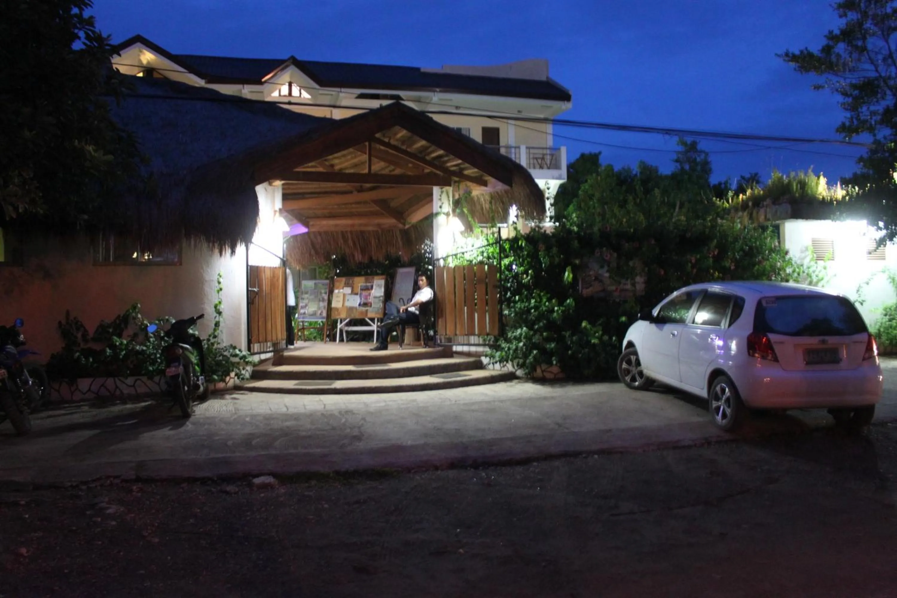 Facade/entrance in Vanilla Sky Dive Resort