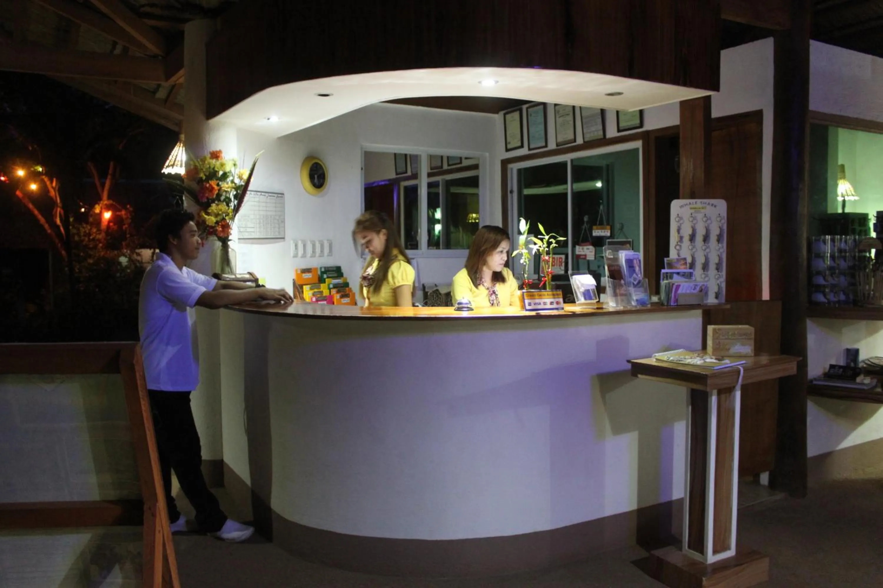 Lobby or reception in Vanilla Sky Dive Resort