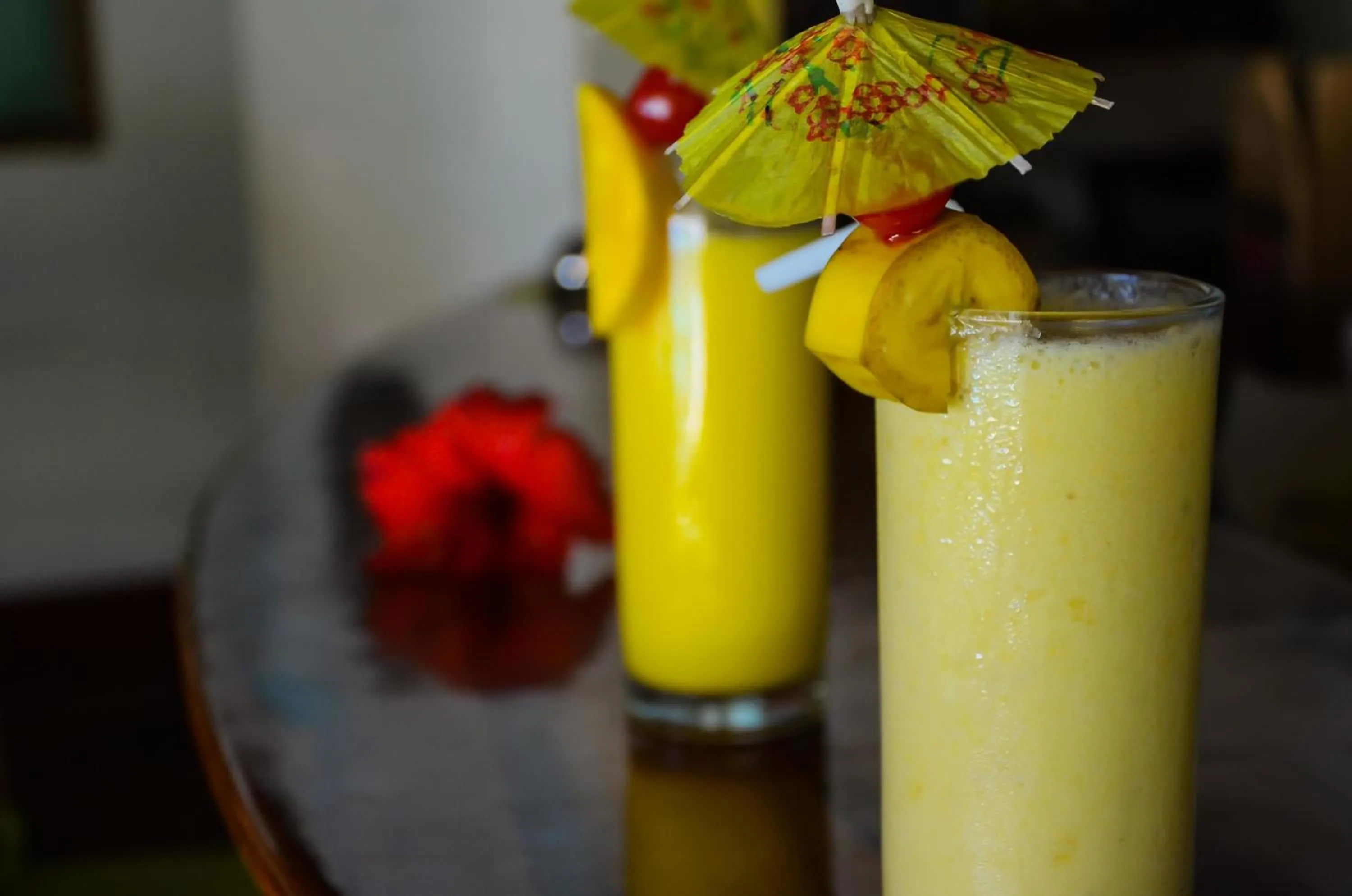 Drinks in Vanilla Sky Dive Resort