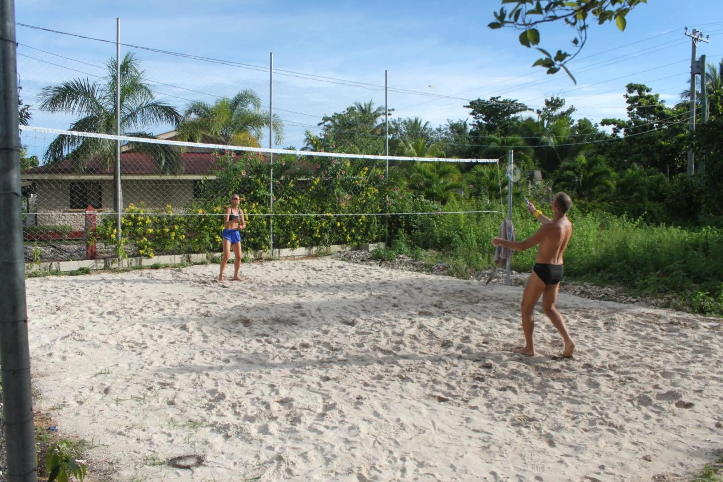 Children play ground in Vanilla Sky Dive Resort