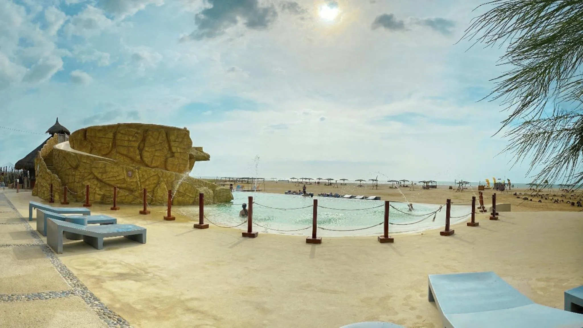 Natural landscape in Hotel Wayira Beach