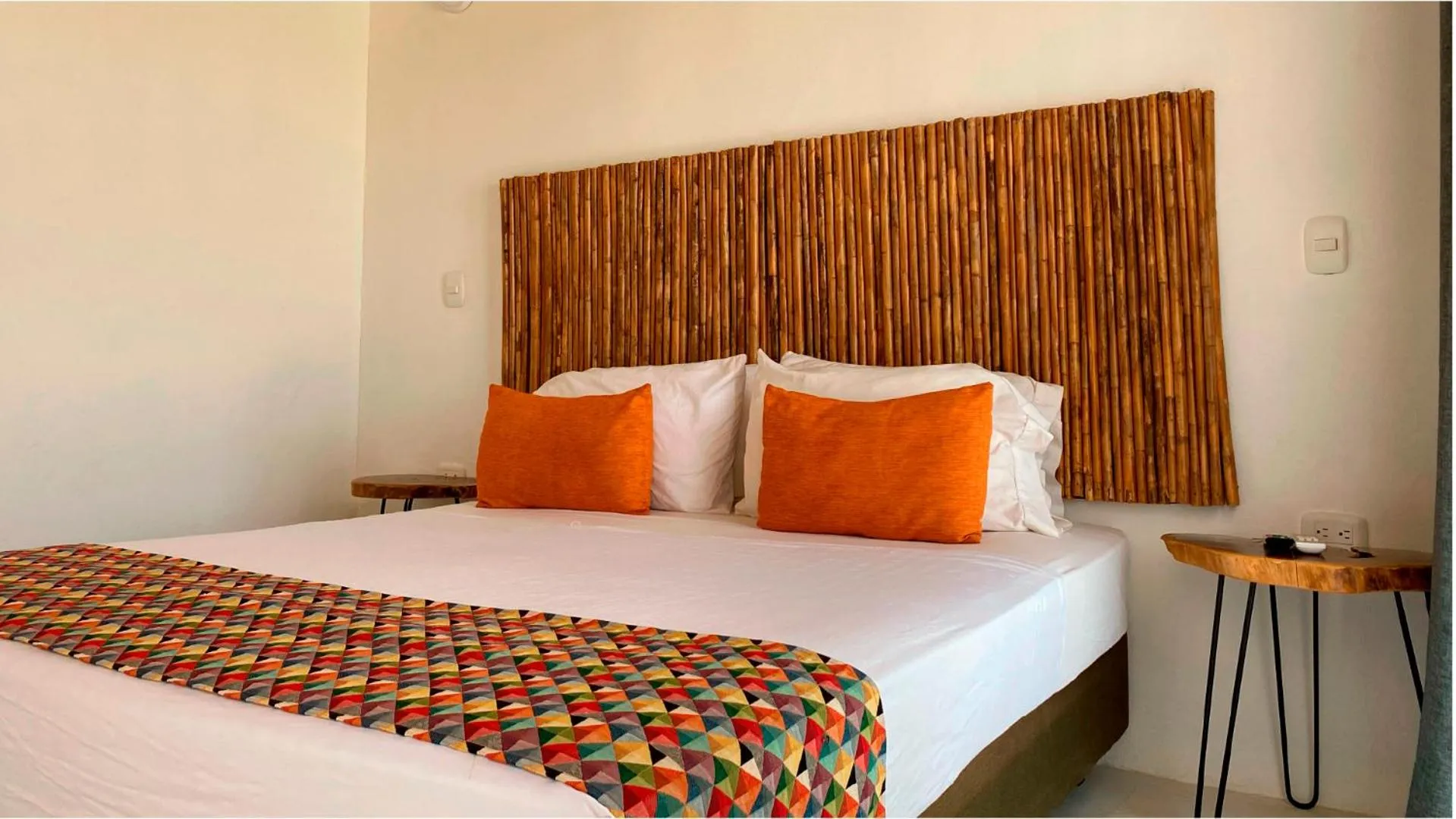 Bed in Hotel Wayira Beach