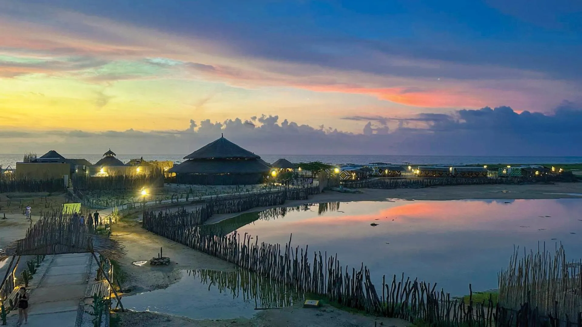 Bird's eye view in Hotel Wayira Beach