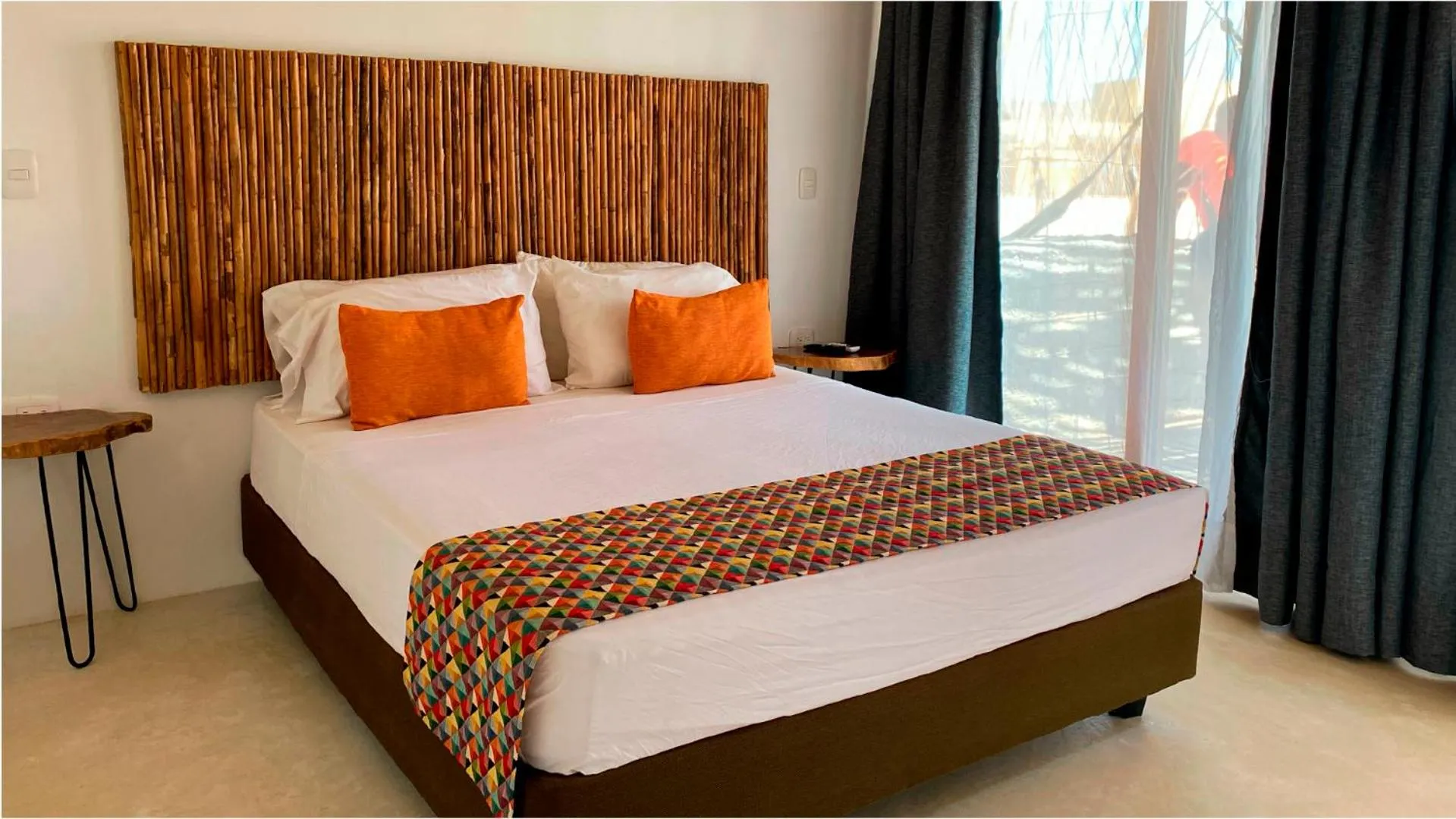 Bed in Hotel Wayira Beach