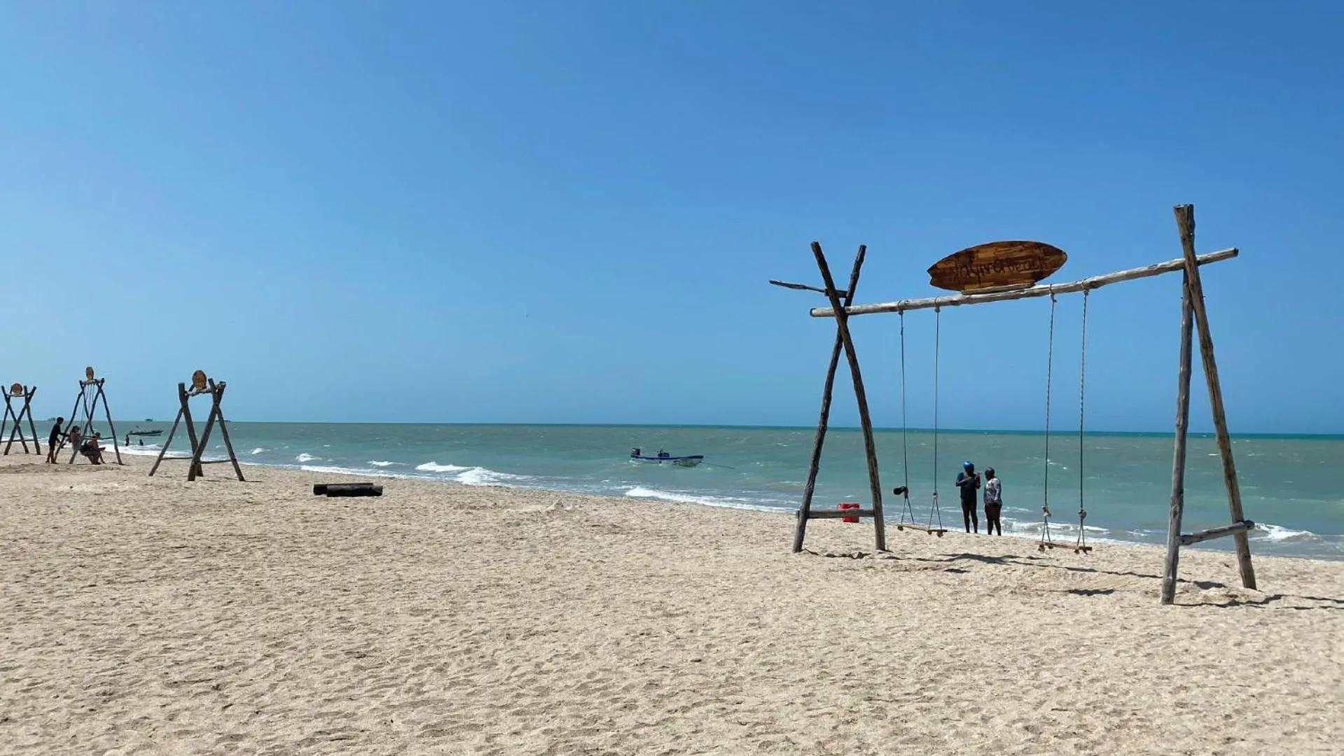 Natural landscape in Hotel Wayira Beach