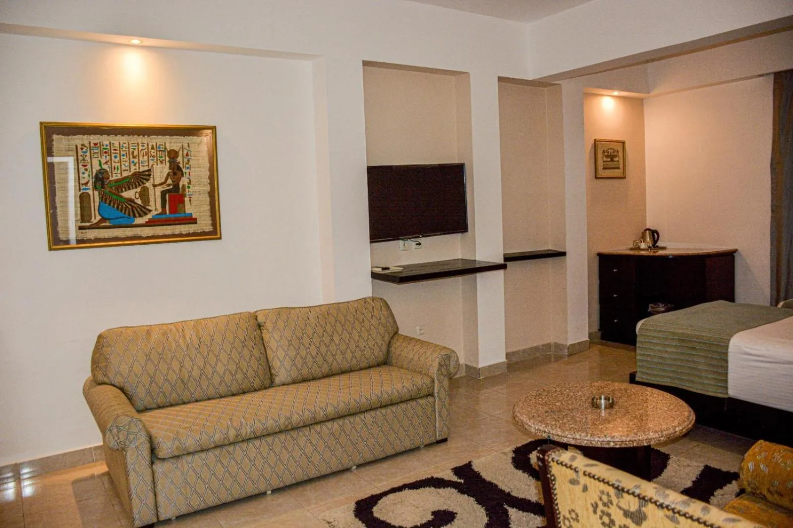 Living room in Desert View Sharm Hotel