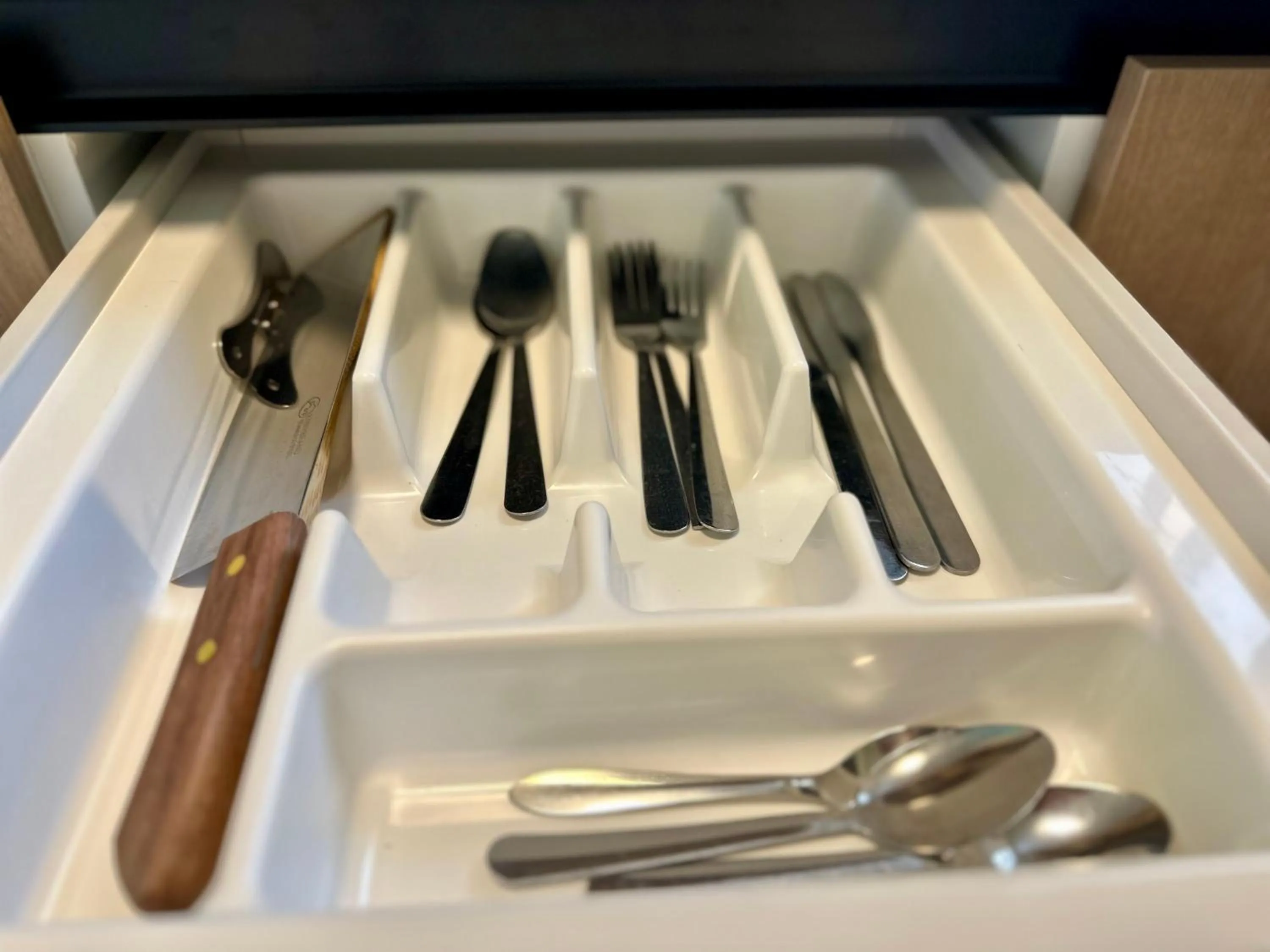 Kitchen or kitchenette in Airport Gold Star Motel