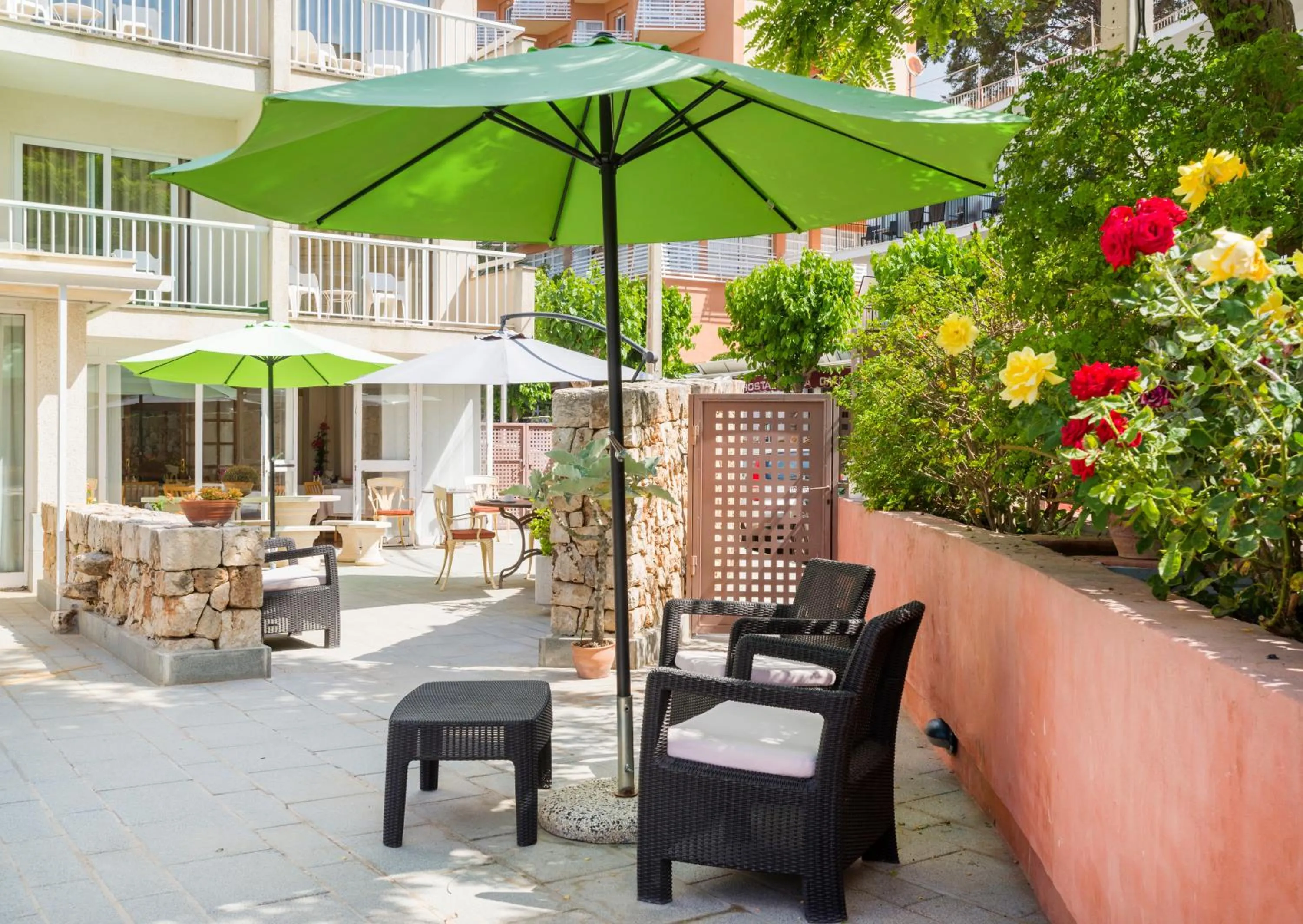 Garden in Hostal Residencia Sutimar