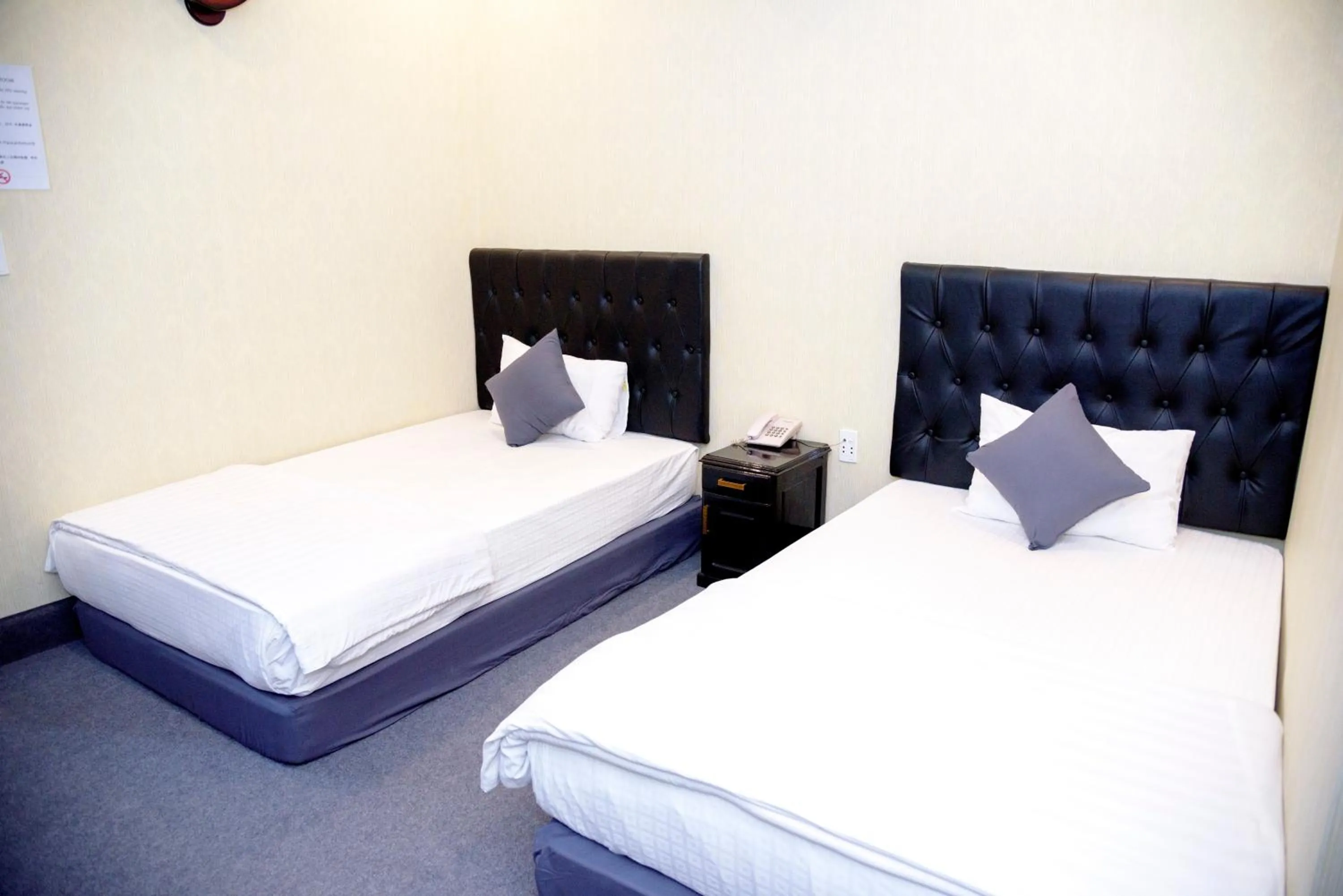 Bed in Ha Trinh Hotel