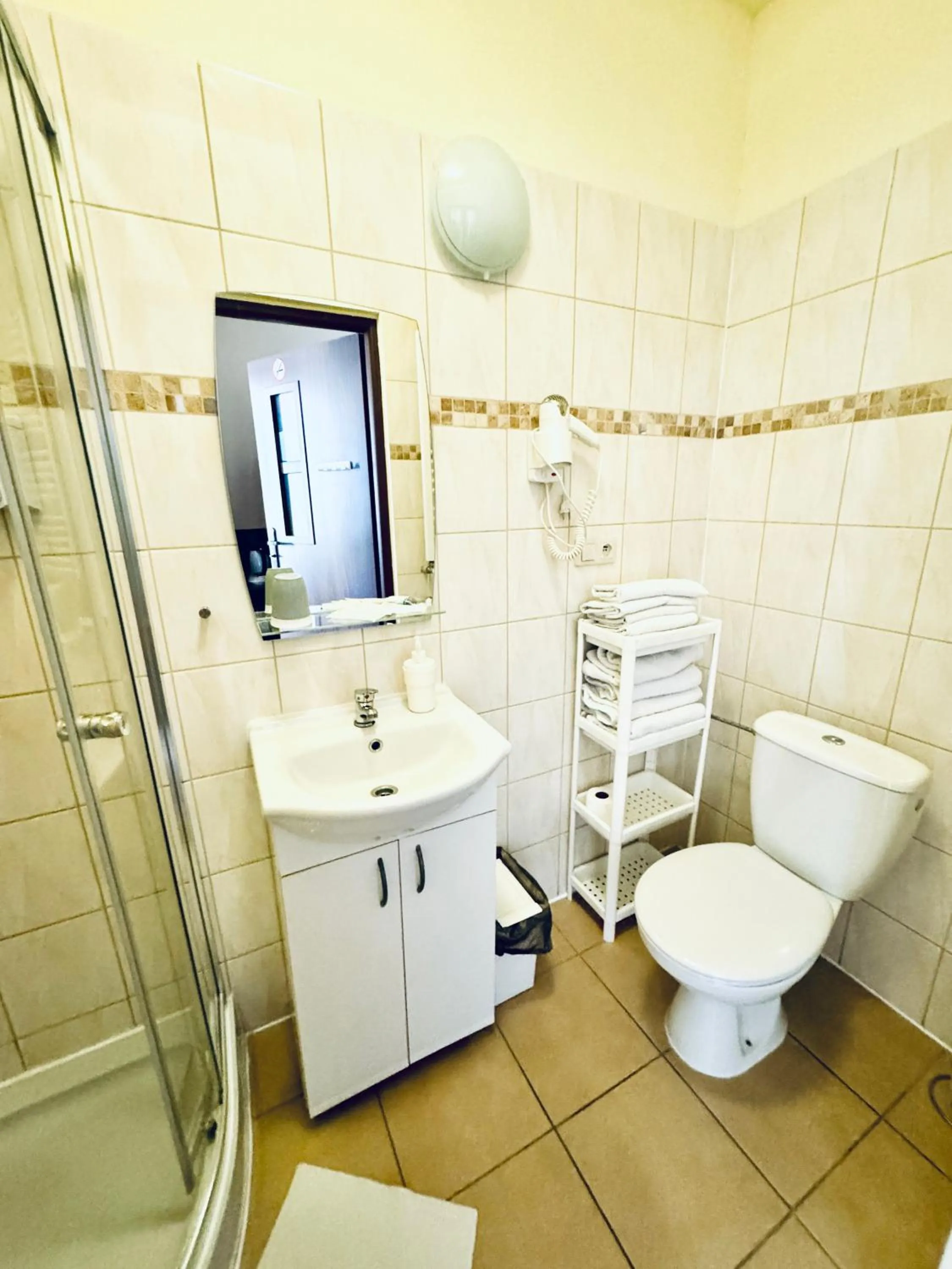 Shower in BedRooms Piotrkowska 64