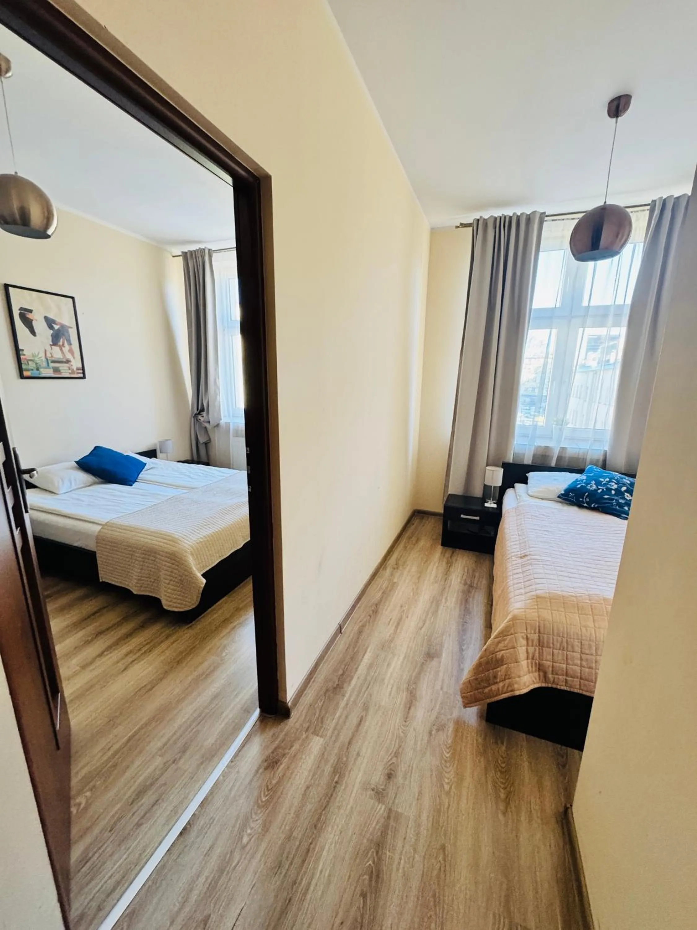 Bed in BedRooms Piotrkowska 64