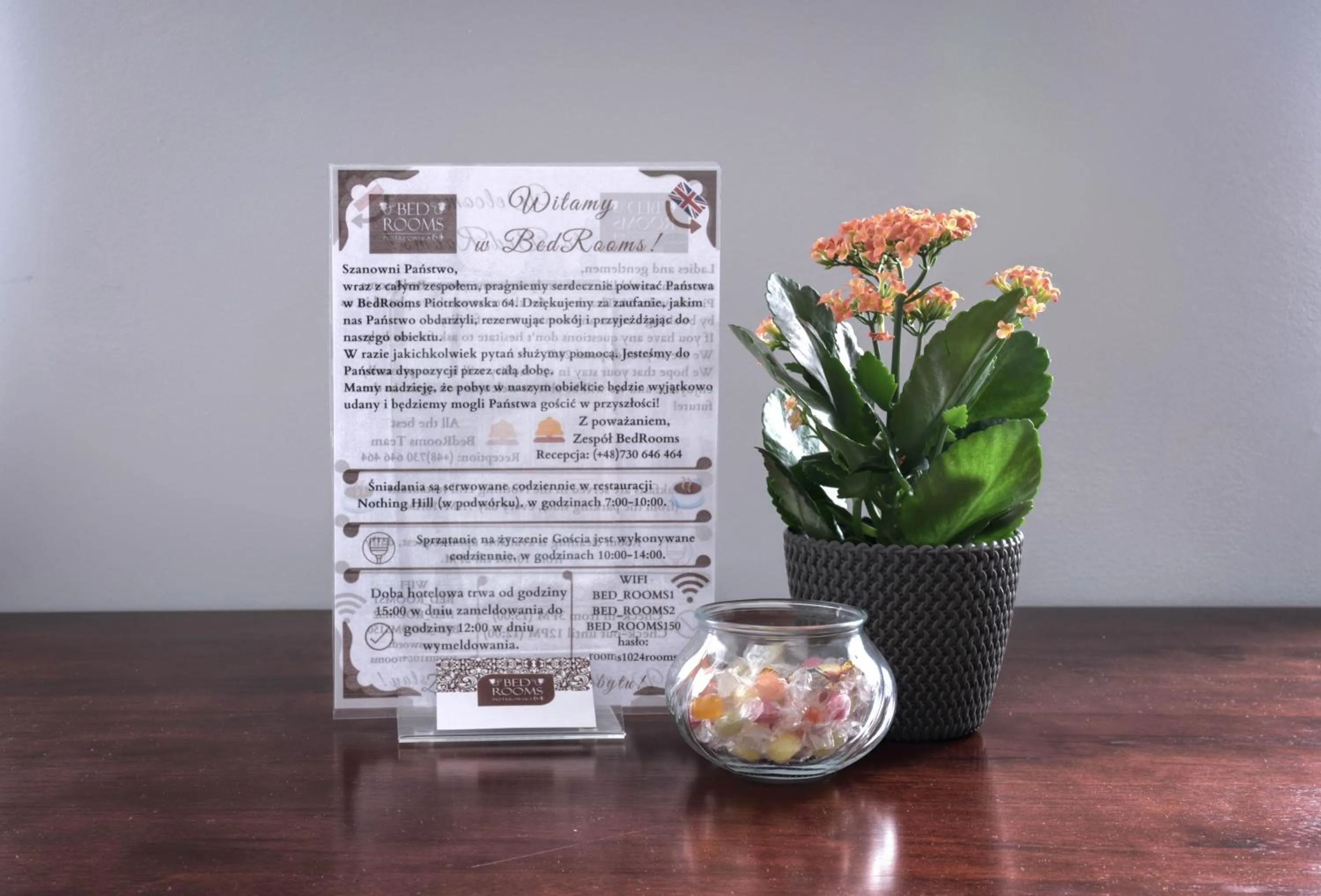 Decorative detail in BedRooms Piotrkowska 64