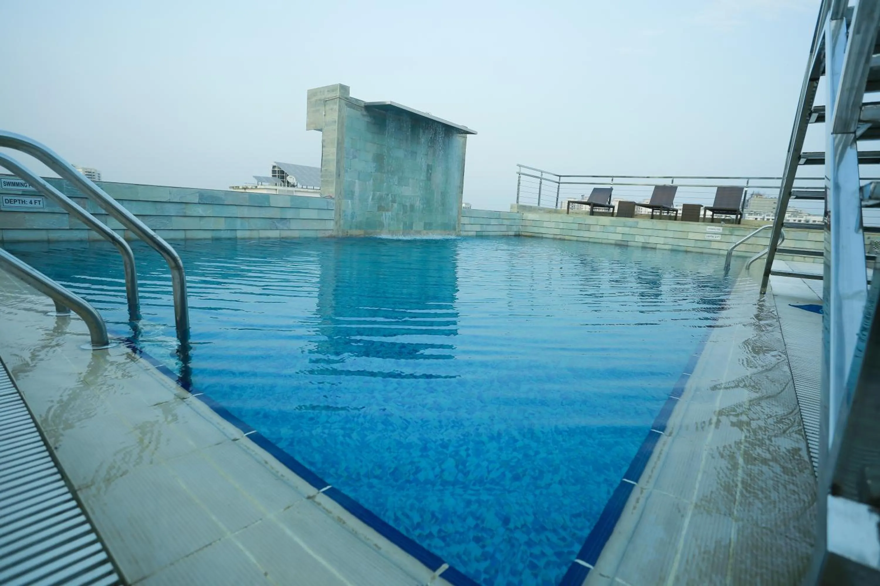 Swimming pool in Coventina Lake Suites