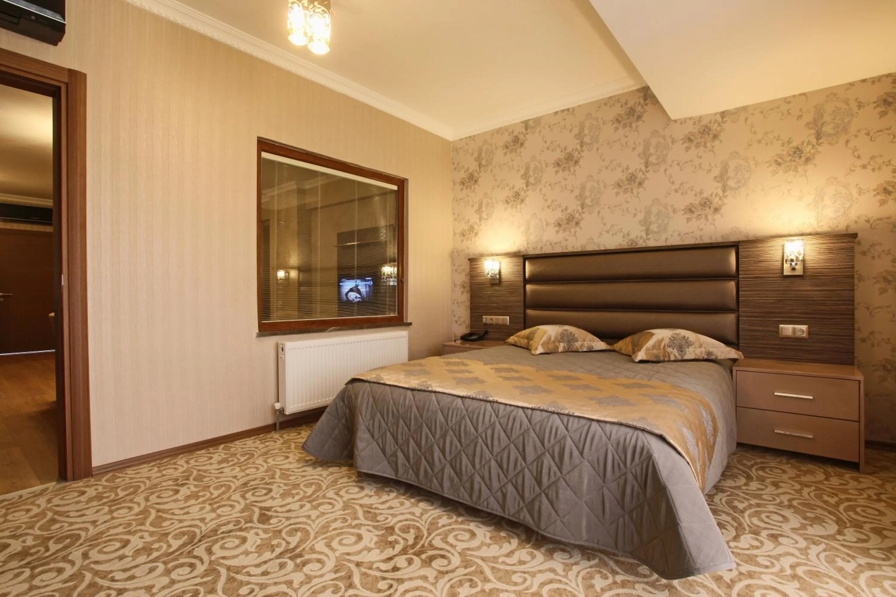 Bed in Balturk House Hotel