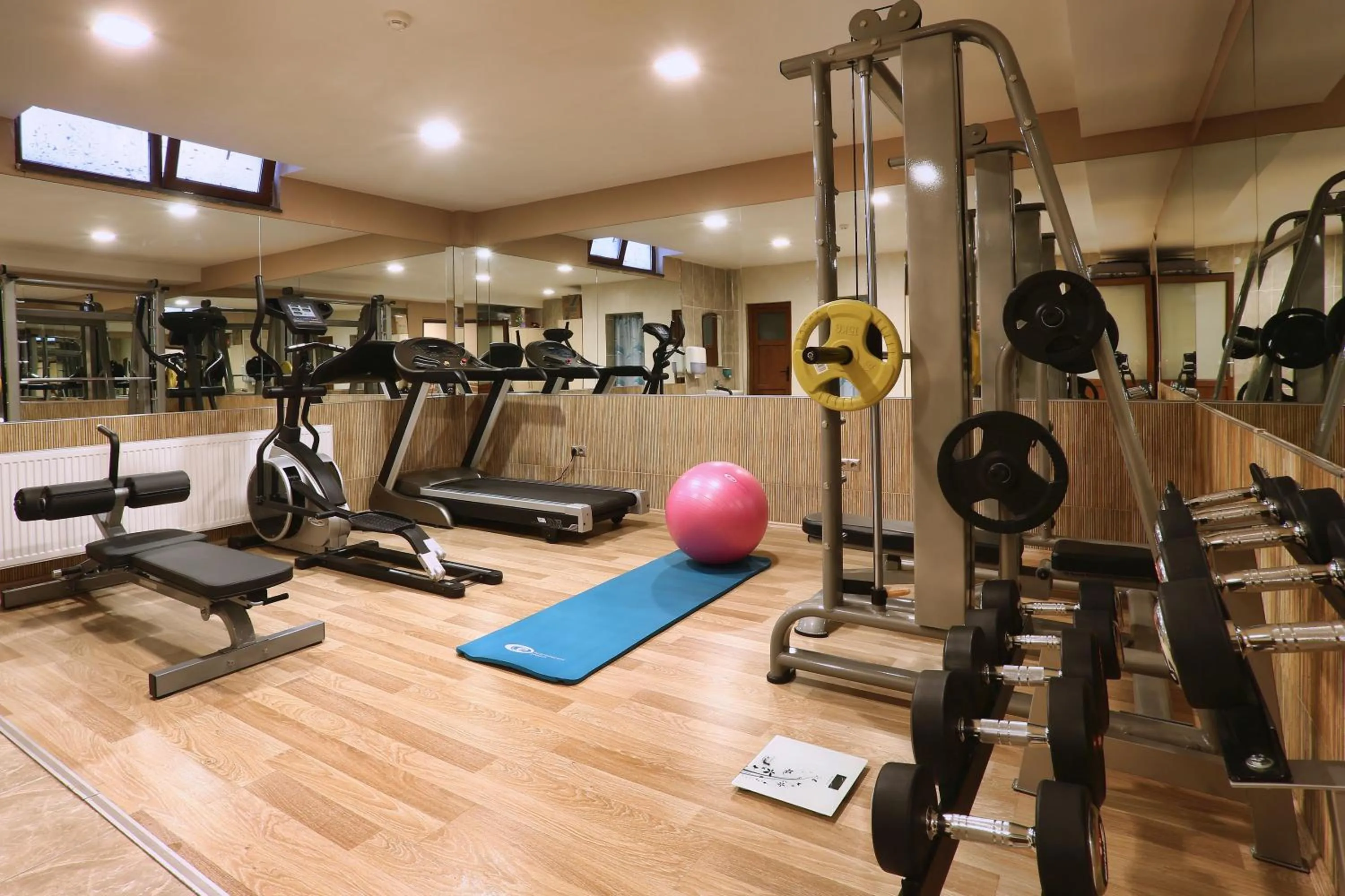 Fitness centre/facilities in Balturk House Hotel