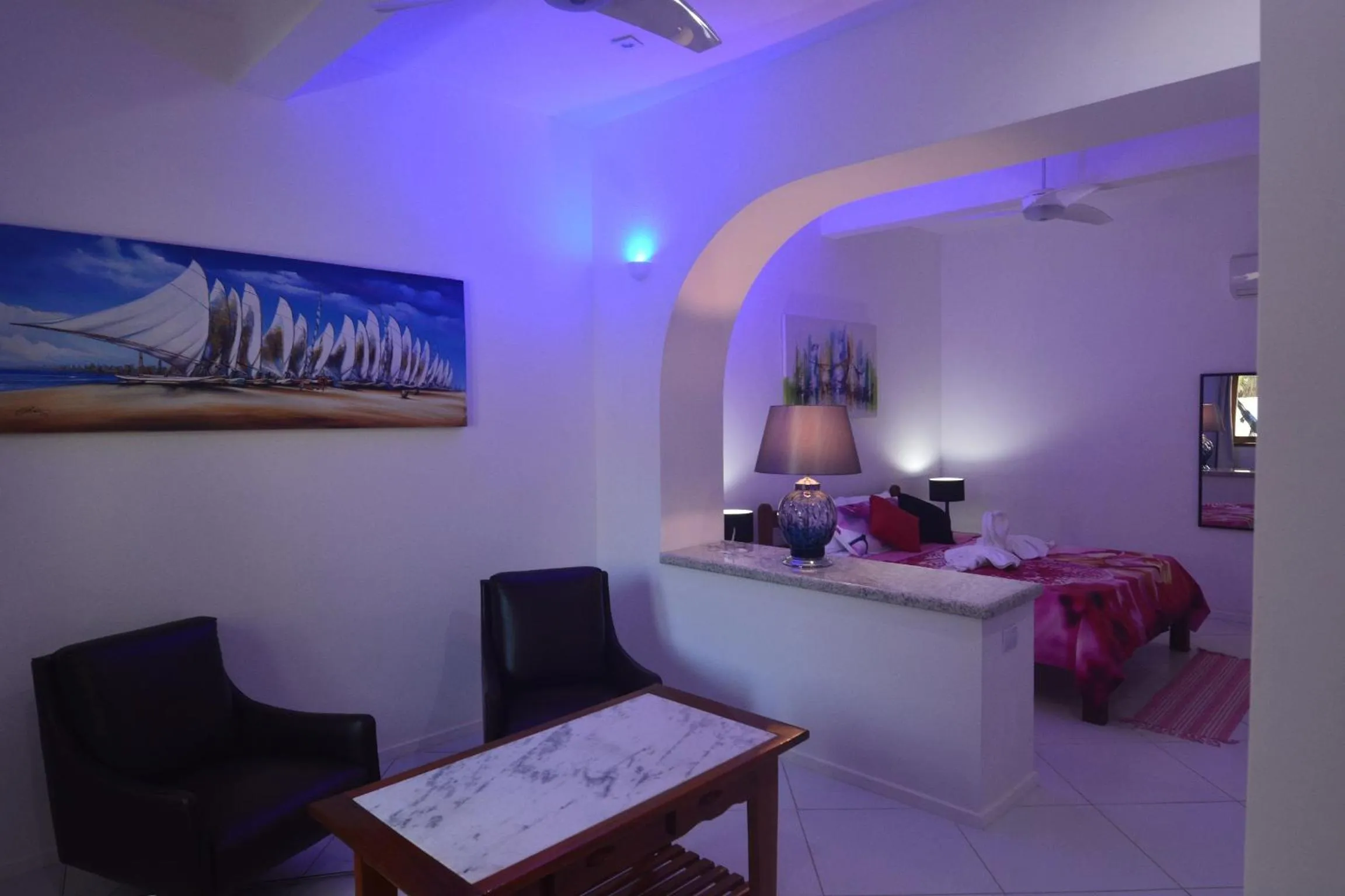 Bed in Pousada Caminho da Praia