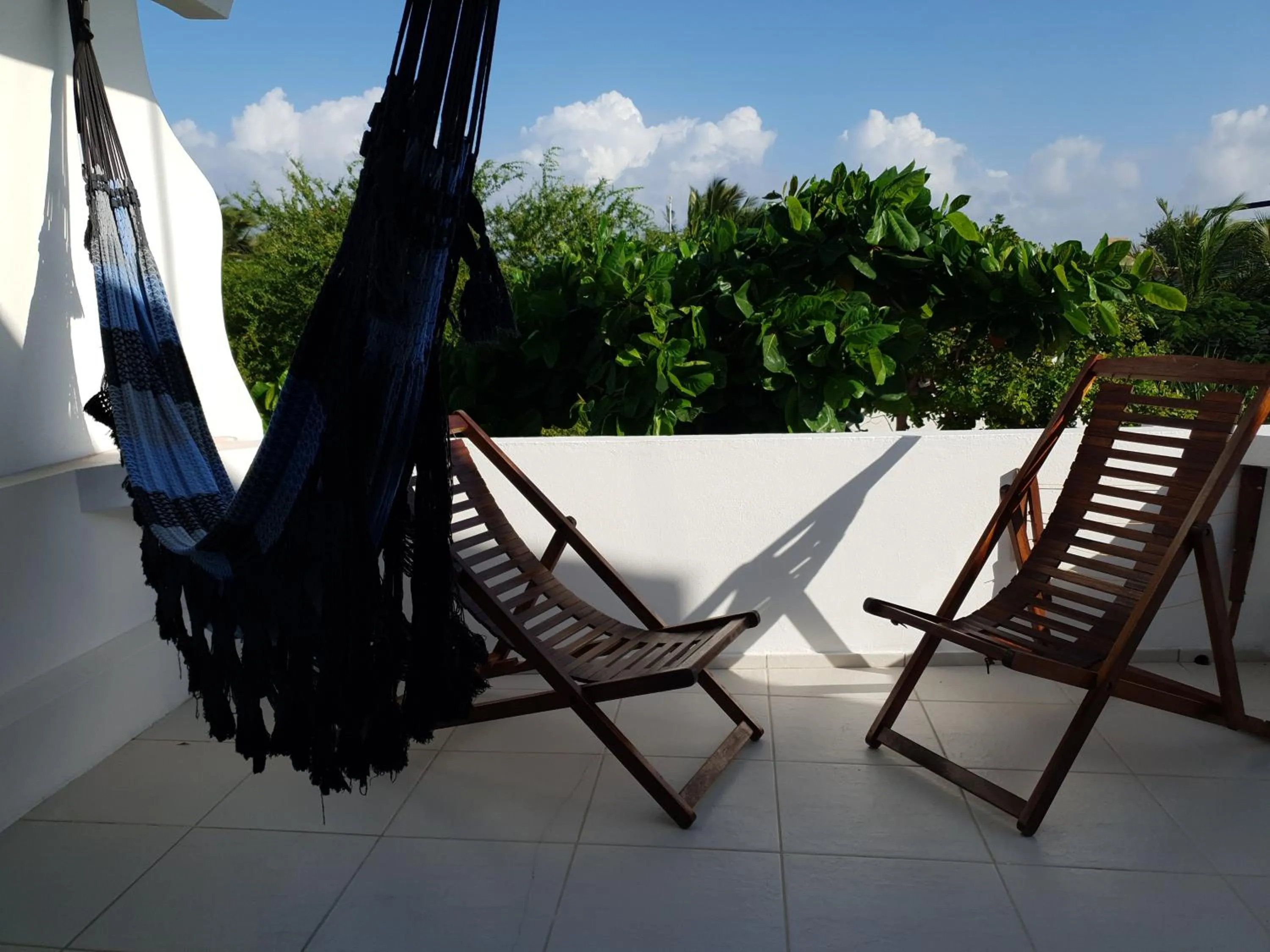 sunbed in Pousada Caminho da Praia