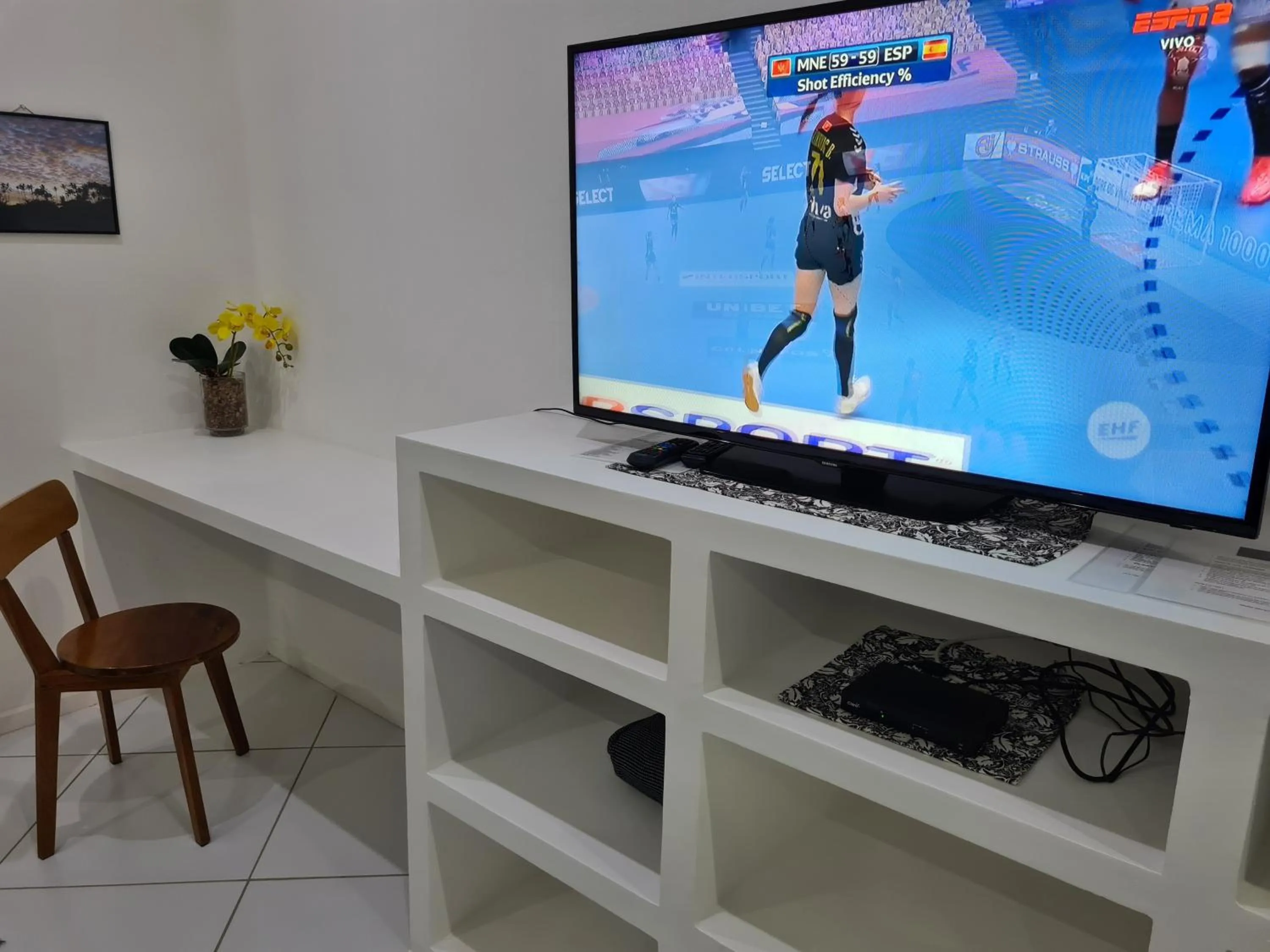 TV and multimedia in Pousada Caminho da Praia