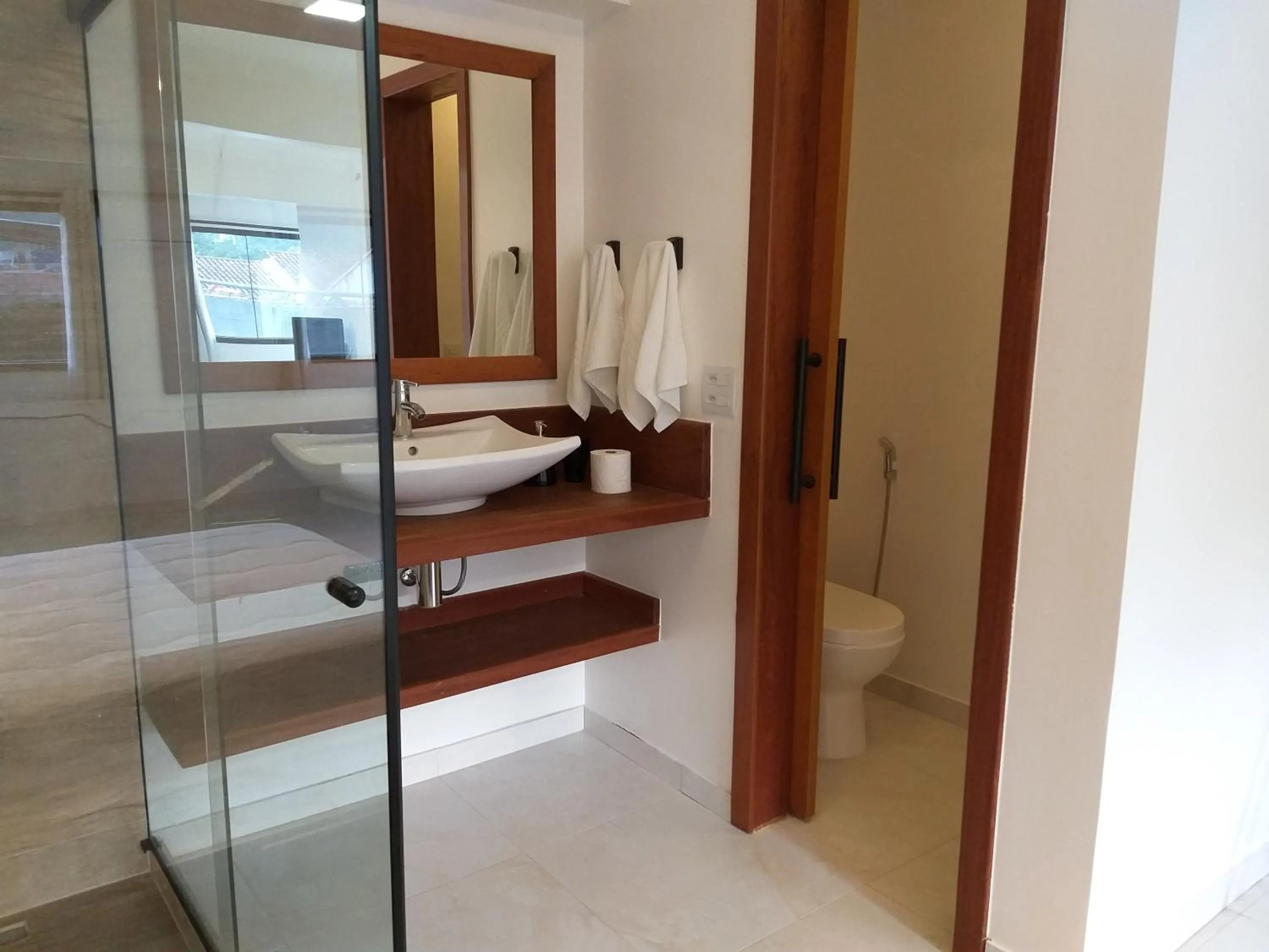 Toilet in Pousada e Restaurante O Pescador