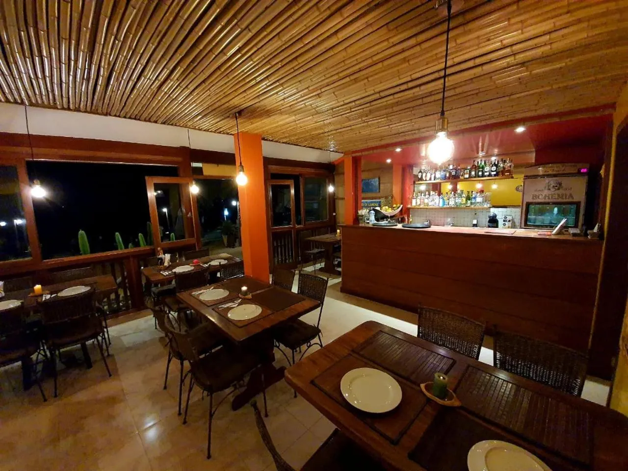 Property building in Pousada e Restaurante O Pescador