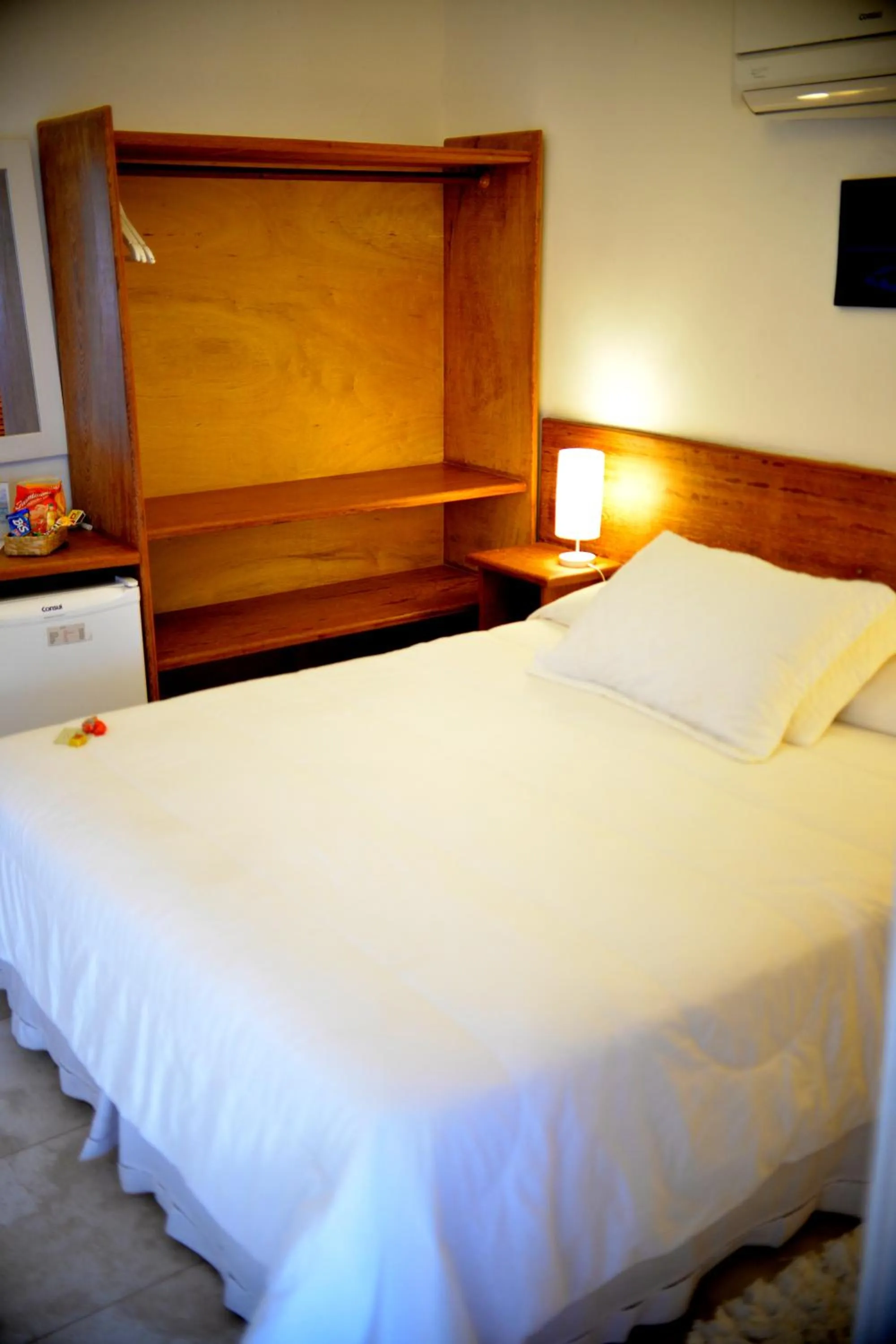 Bed in Pousada e Restaurante O Pescador