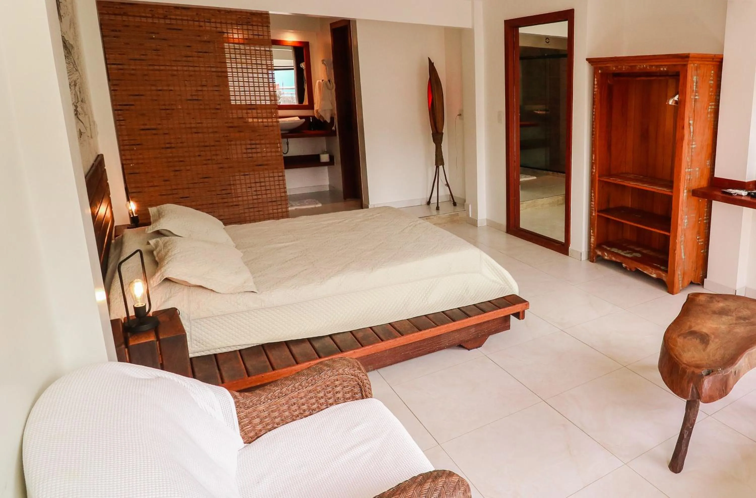 Photo of the whole room, Bed in Pousada e Restaurante O Pescador