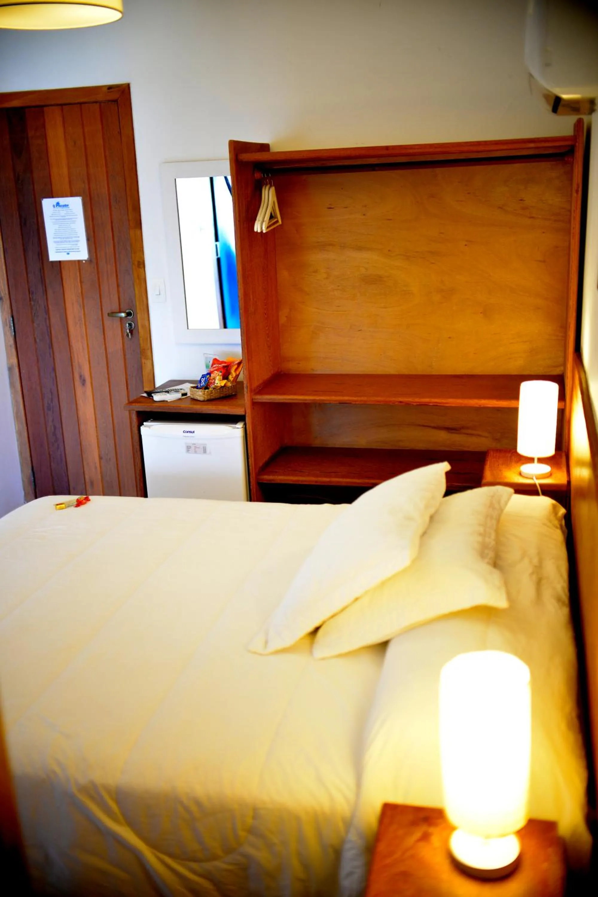 Bed in Pousada e Restaurante O Pescador