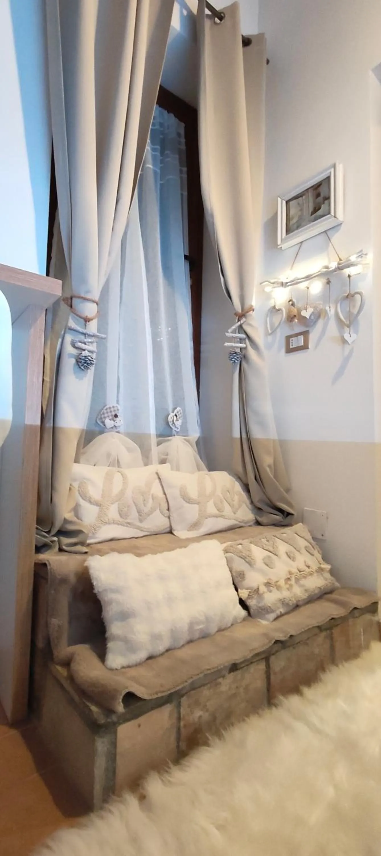 Bed in Villa Polercia