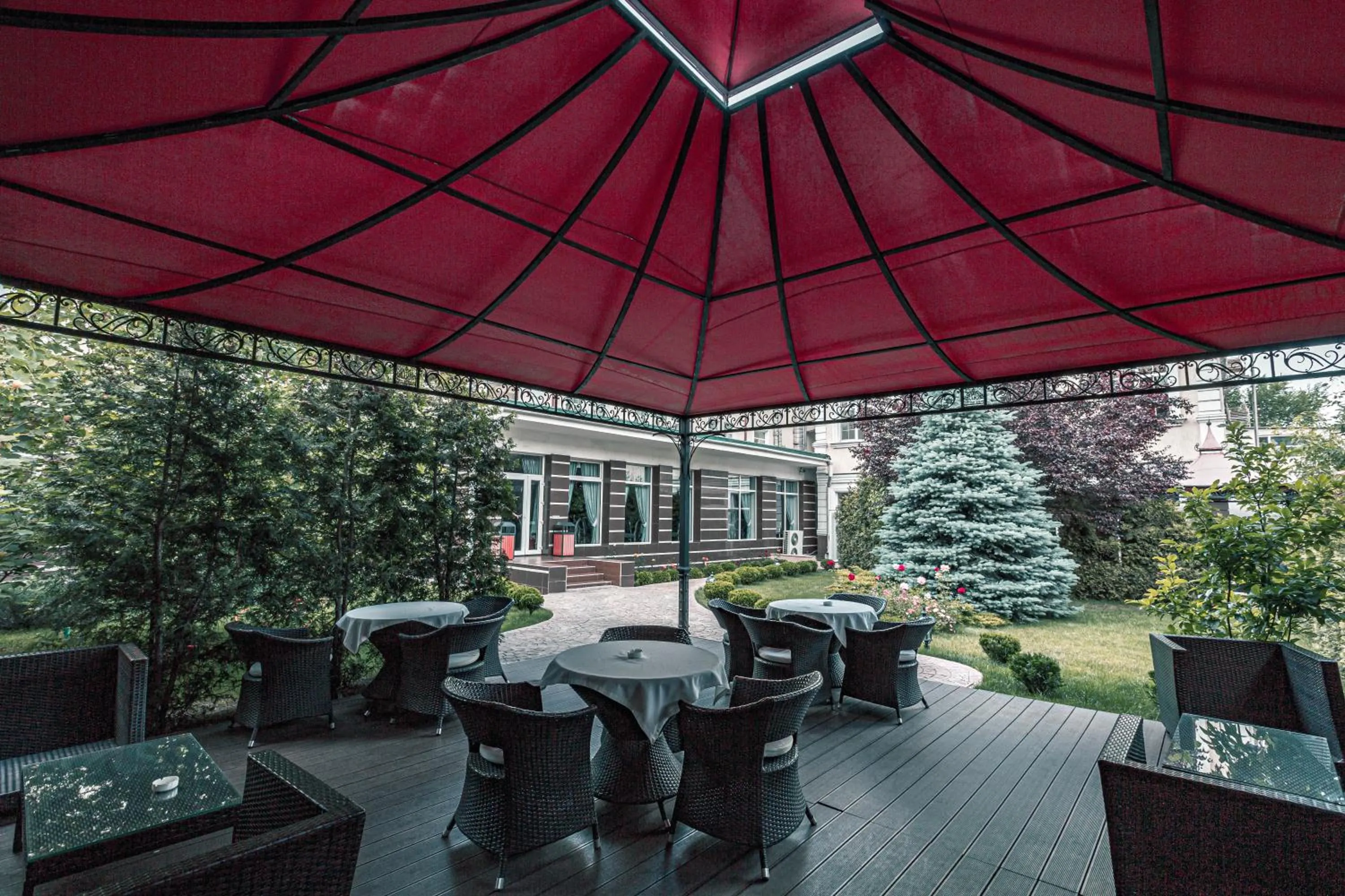 Balcony/Terrace in Park Hotel Bishkek