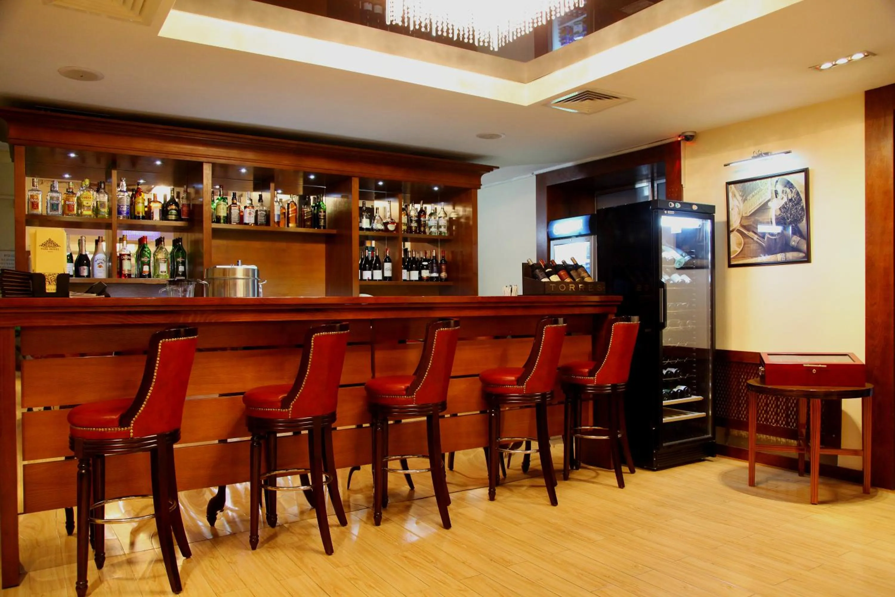 Lounge or bar in Park Hotel Bishkek