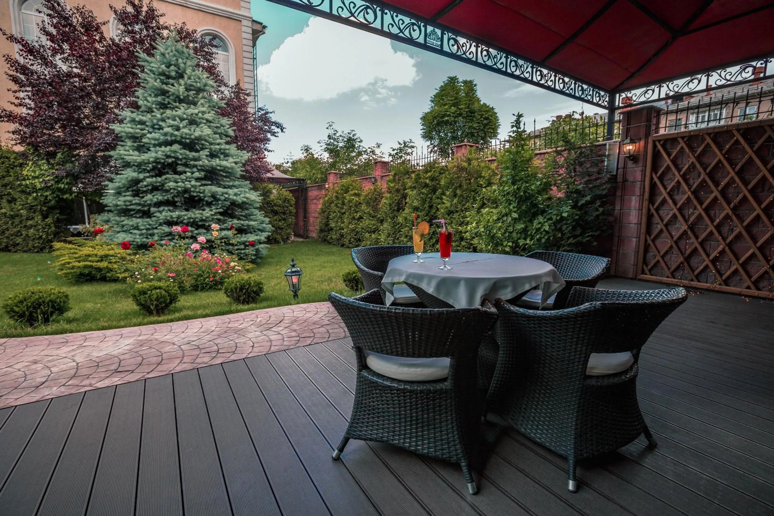 Balcony/Terrace in Park Hotel Bishkek