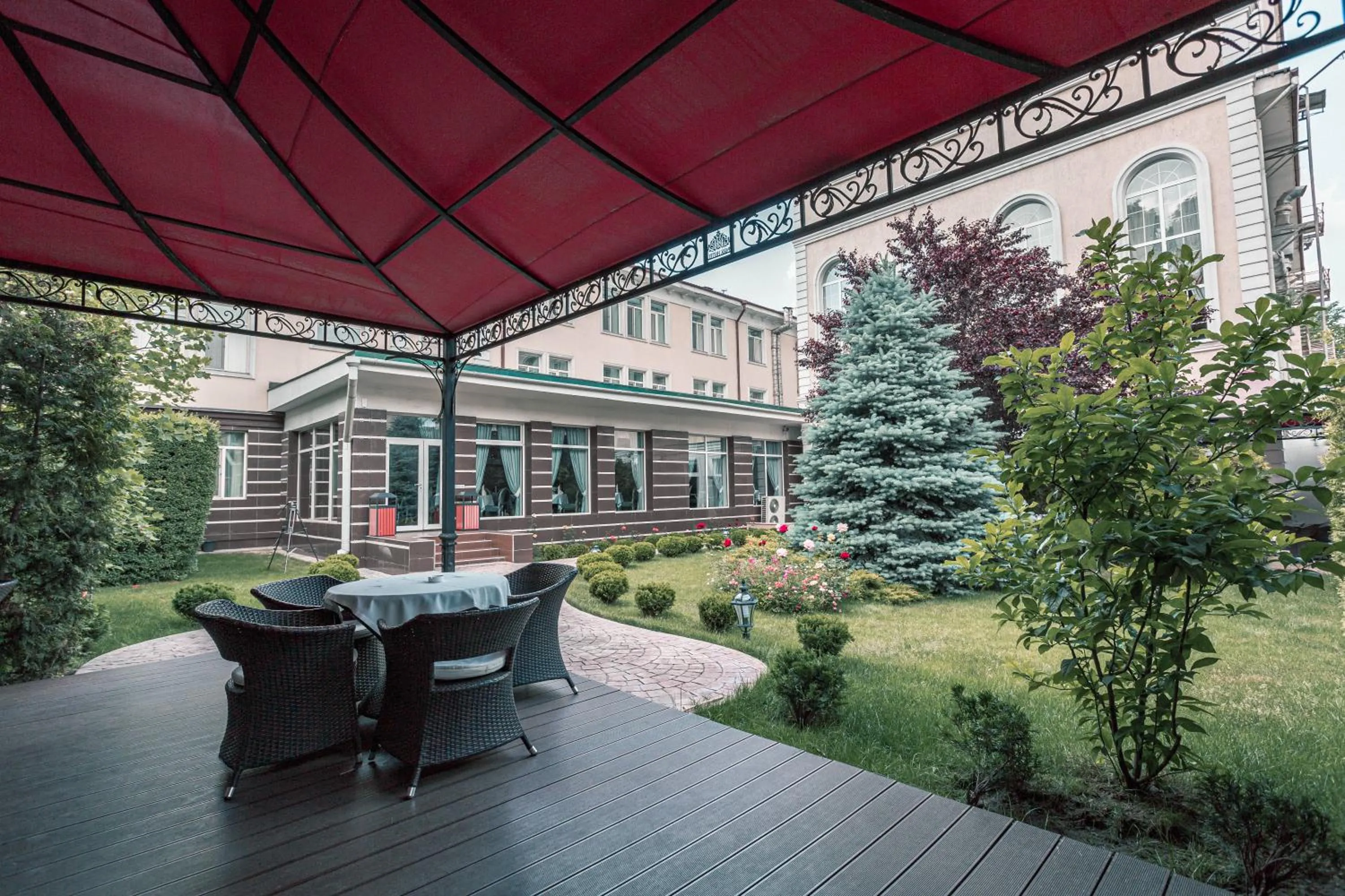 Balcony/Terrace in Park Hotel Bishkek