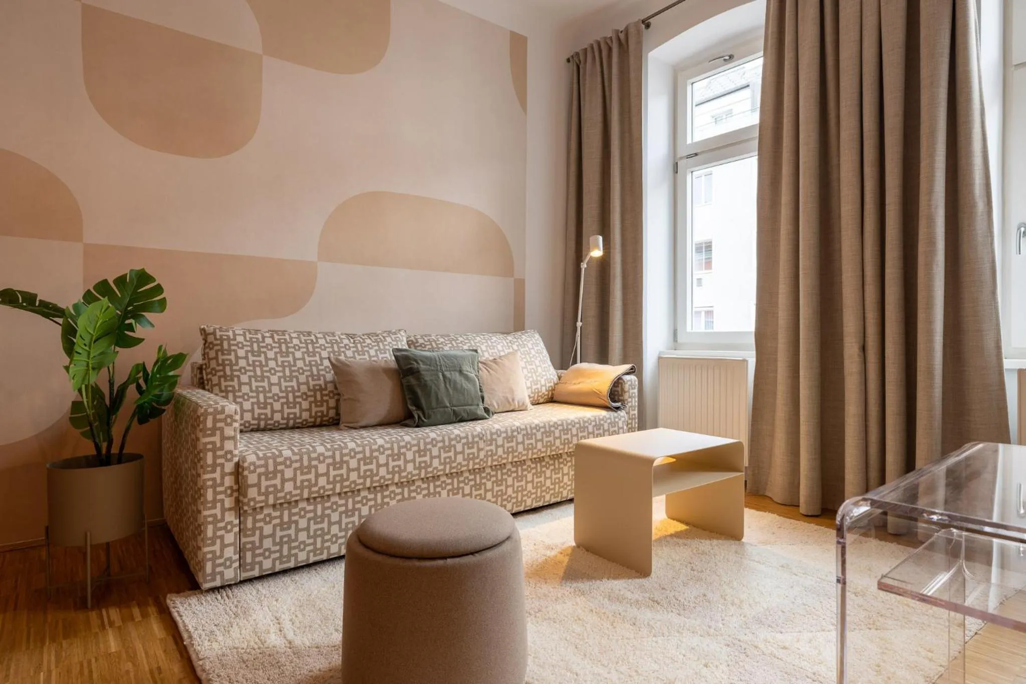 Living room in My Home in Vienna - Smart Apartments - Landstraße