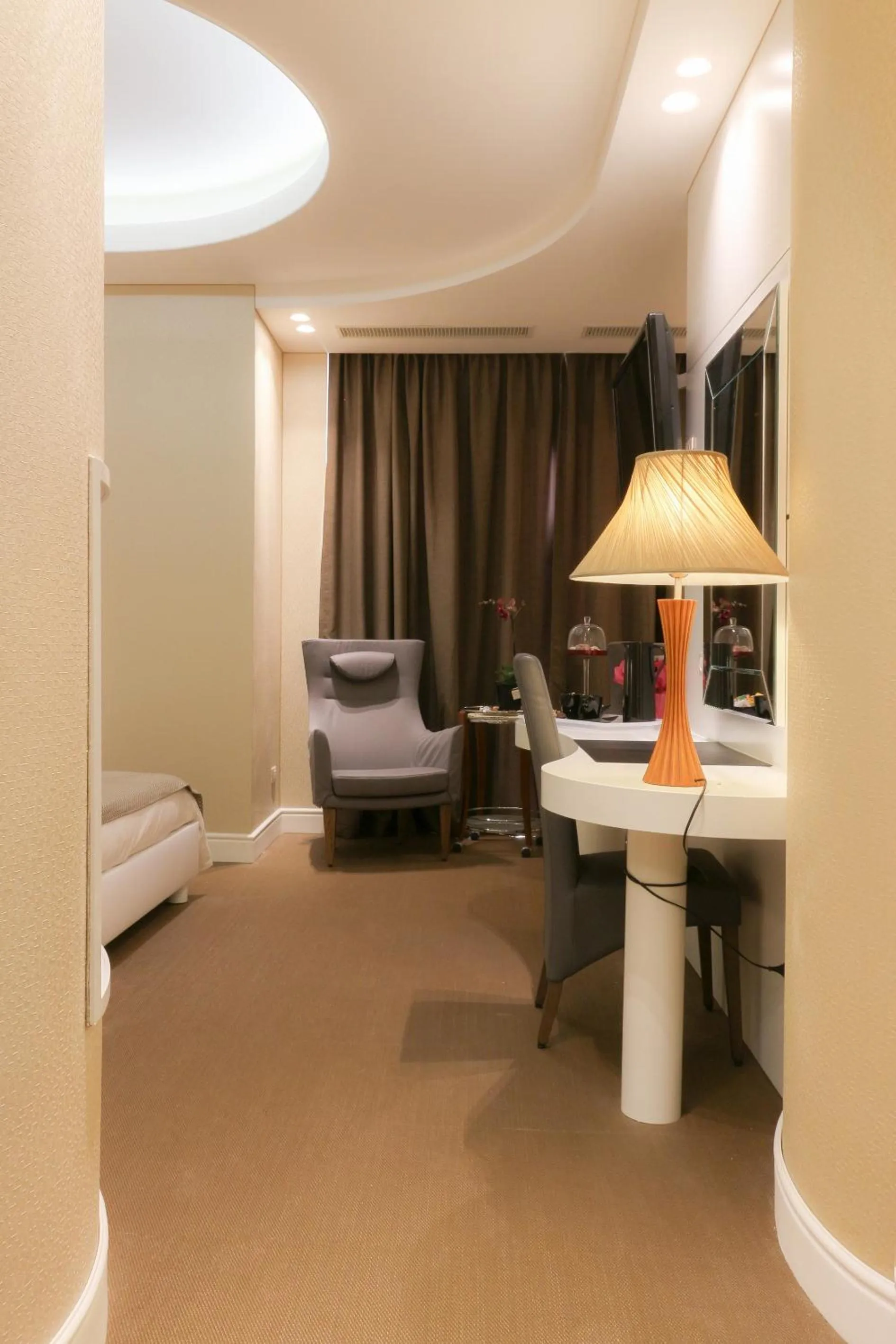 Seating area in Hotel degli Amici