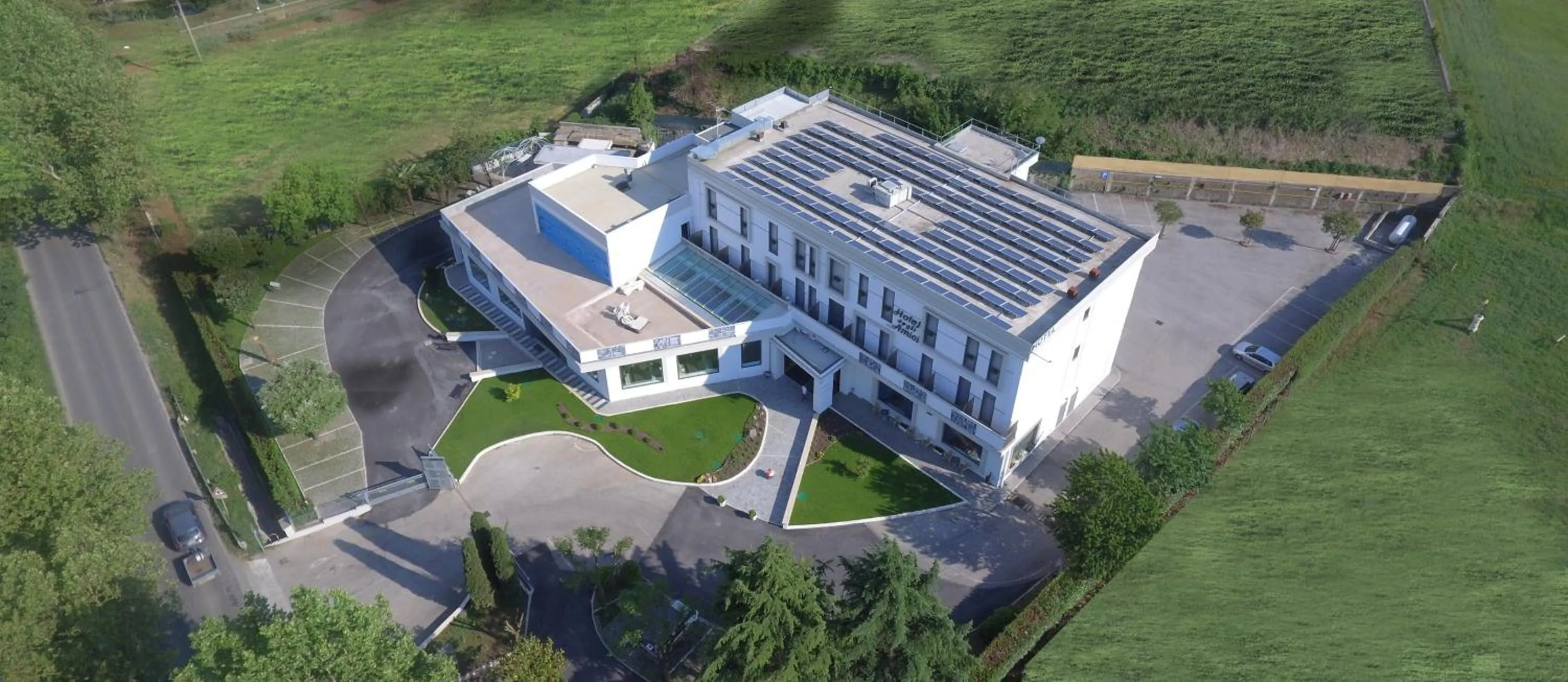 Bird's eye view in Hotel degli Amici