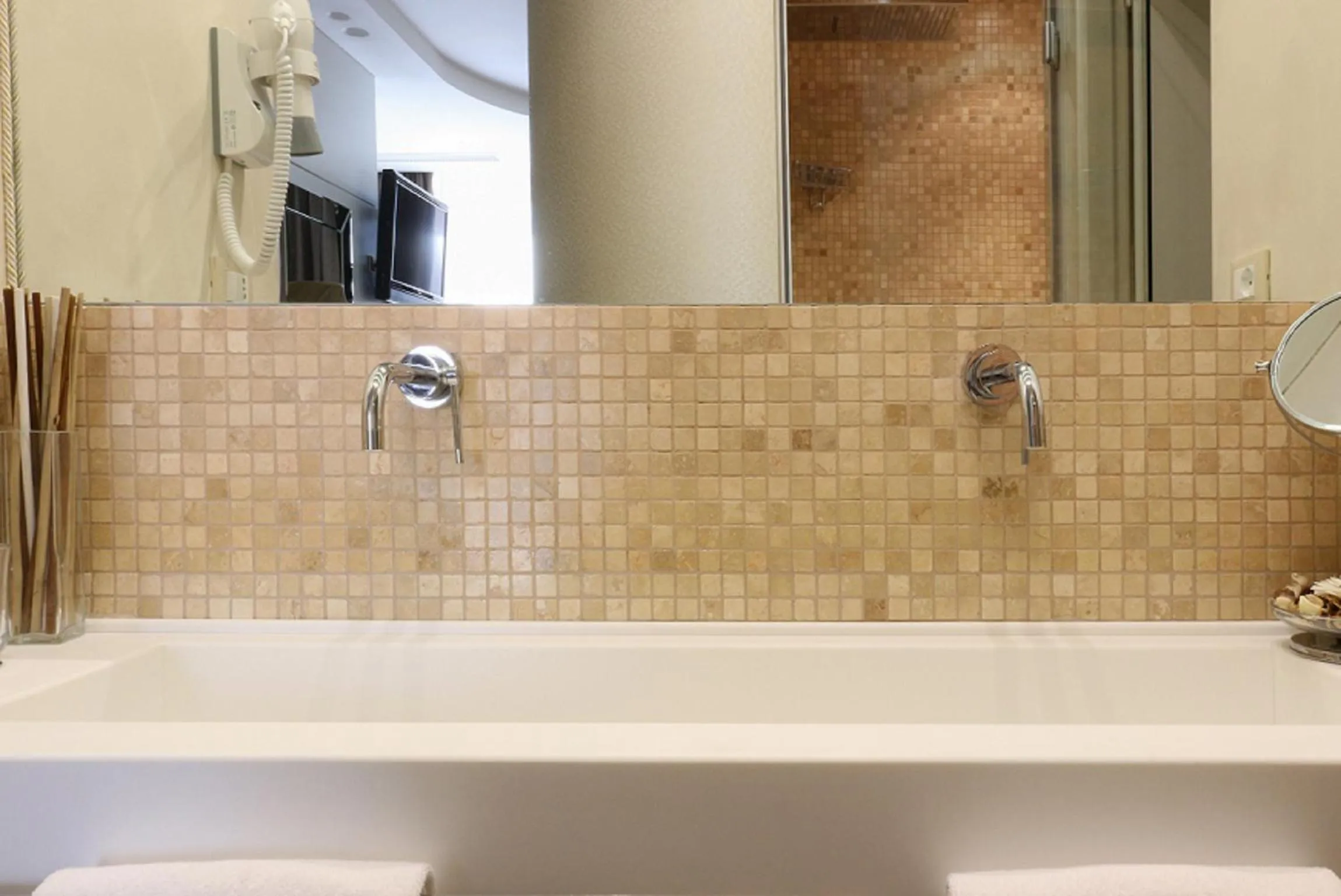 Bathroom in Hotel degli Amici