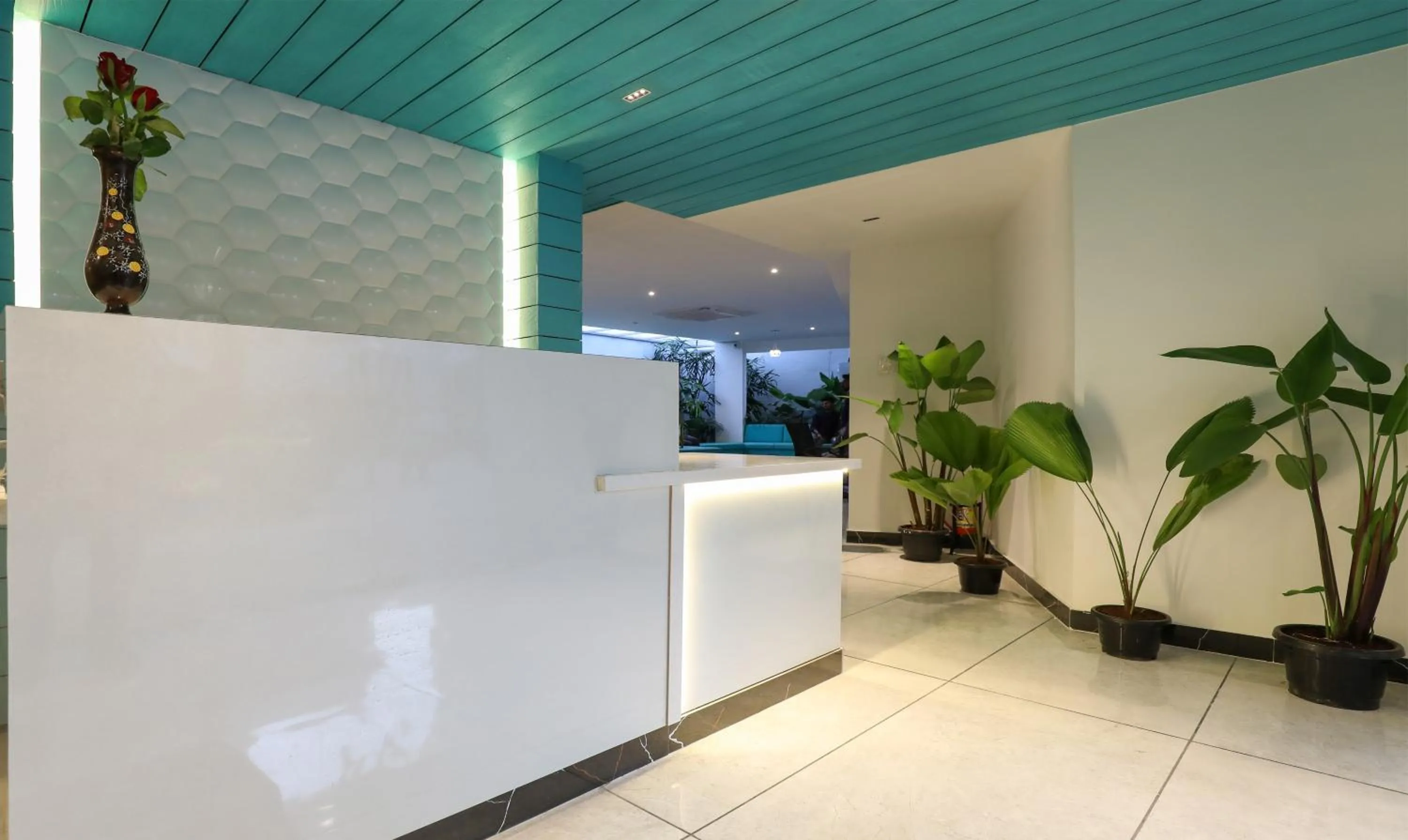 Lobby or reception in Treebo Apple Villa