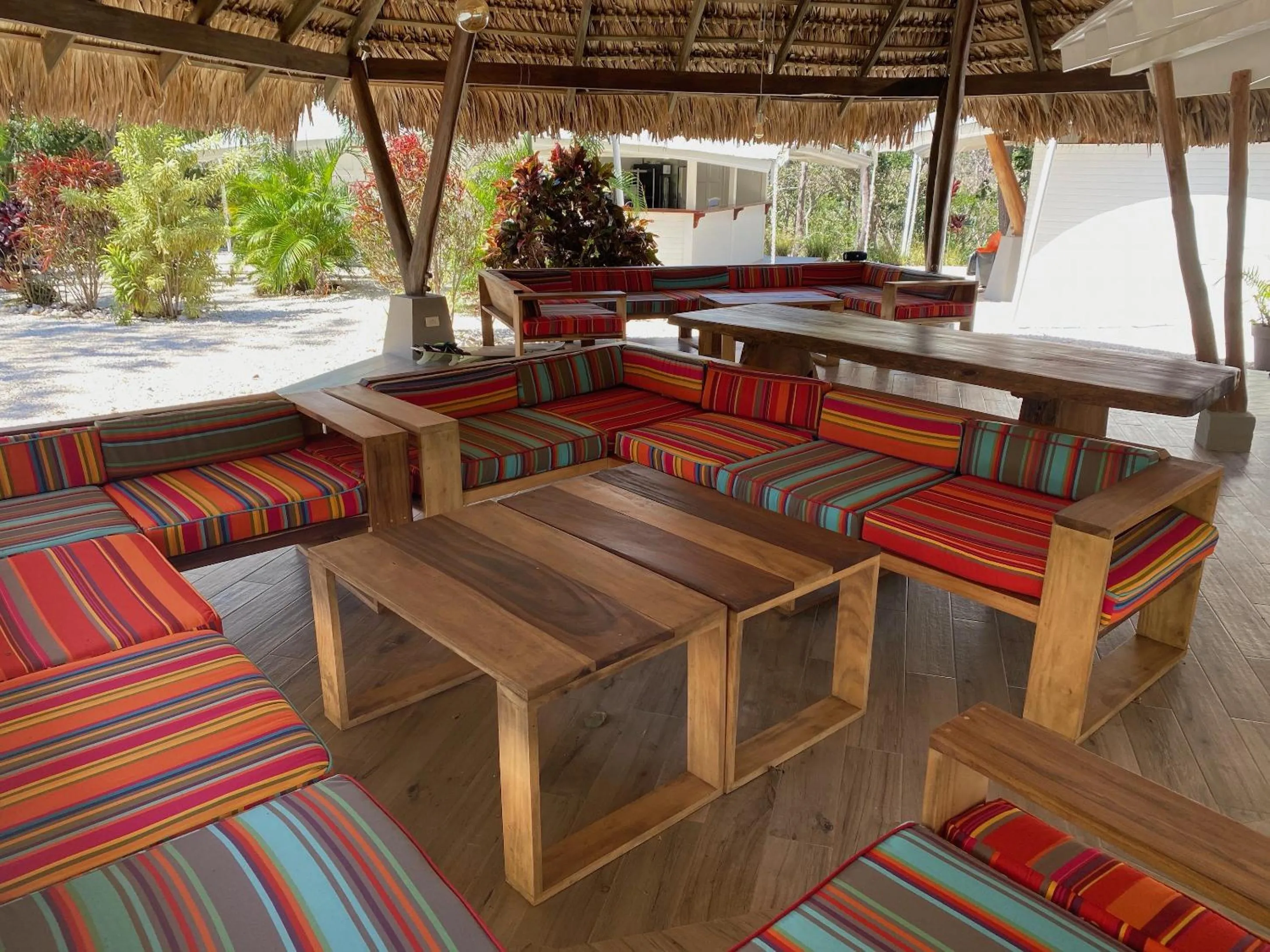 Living room in Mikado Natural Lodge