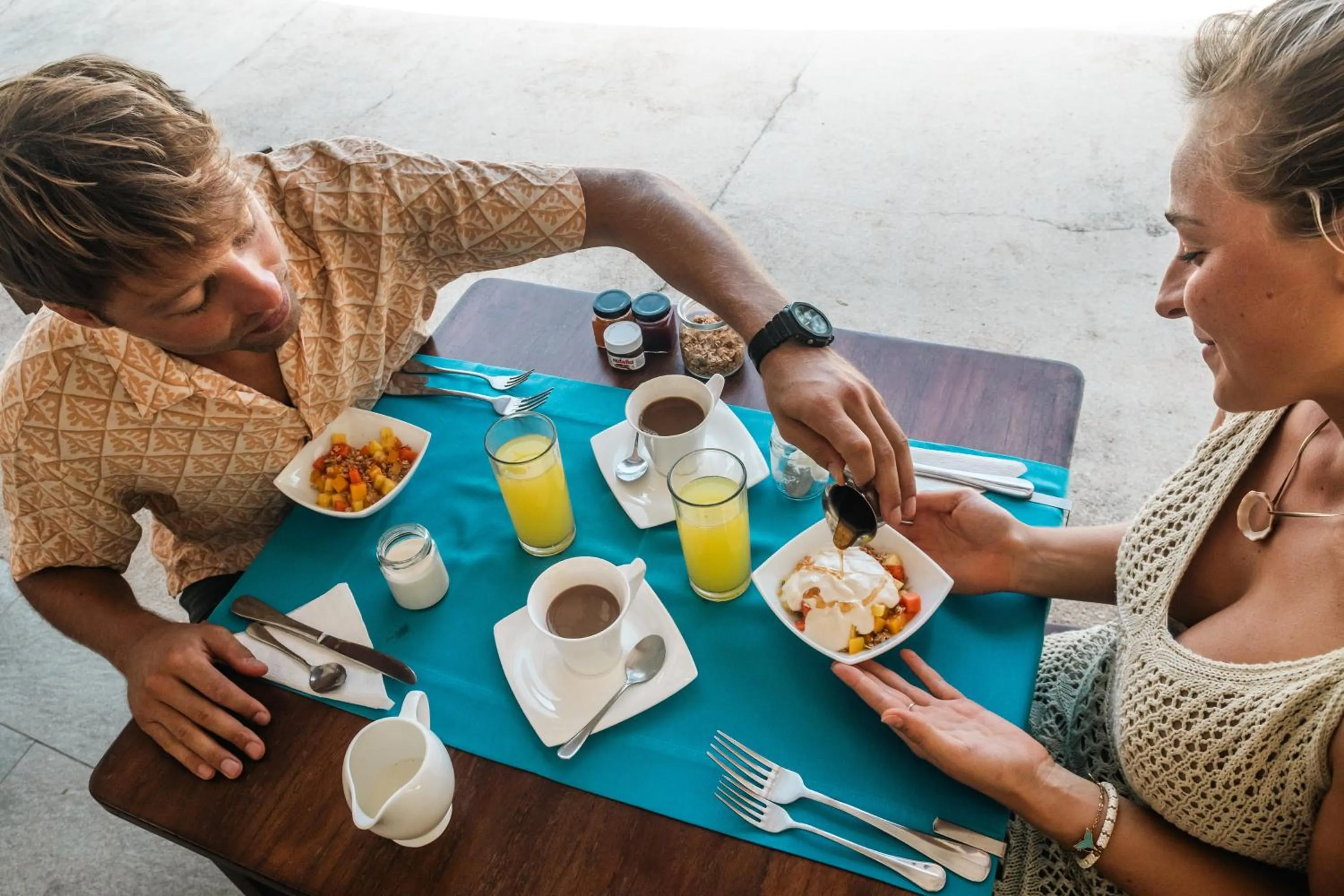 Breakfast in Mikado Natural Lodge